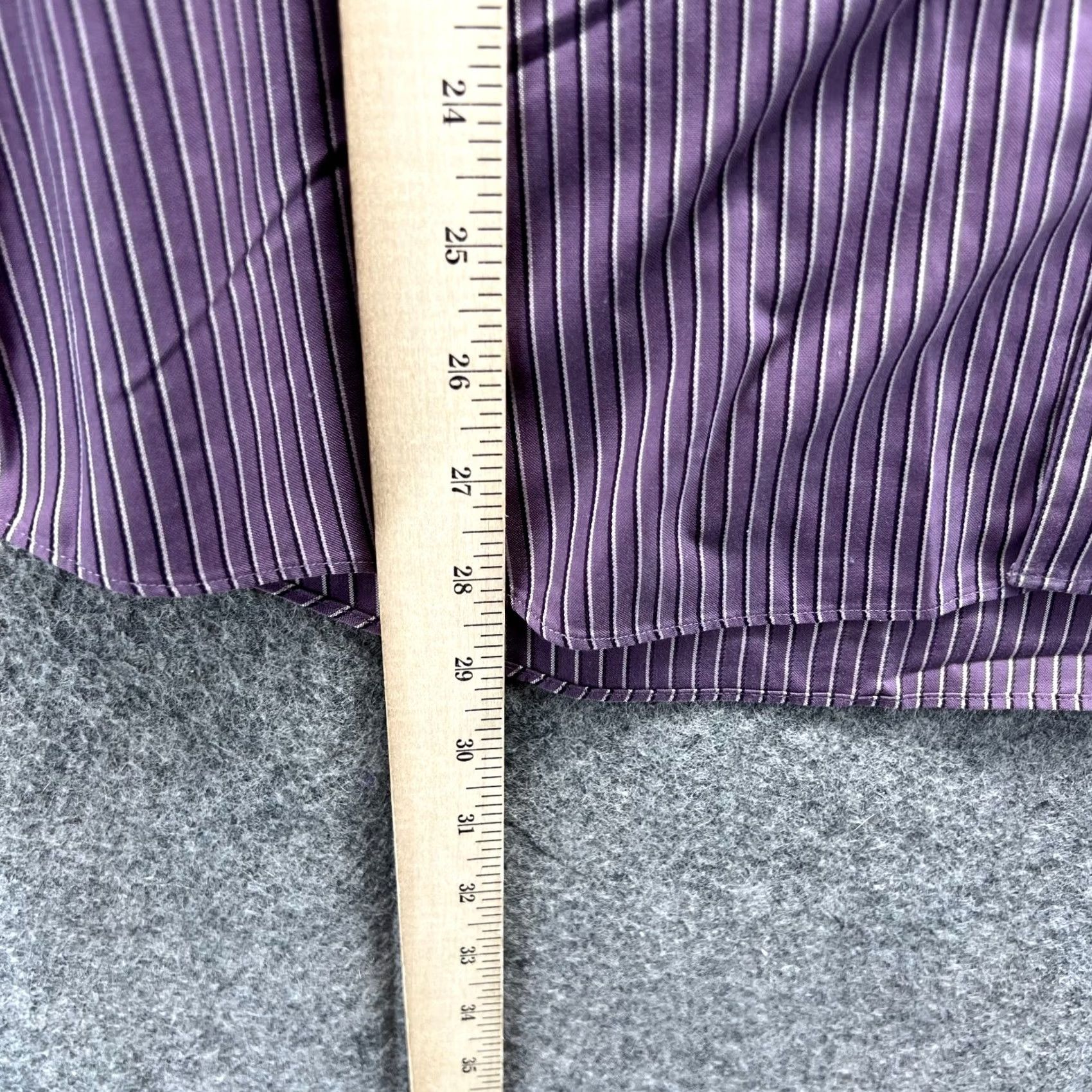 Eddie Bauer VINTAGE Eddie Bauer Shirt Men Small Purple Striped Button-Down Wrinkle Resistant Casual, Formal, Workwear Women? No, Men’s S. Size US S / EU 44-46 / 1 - 6 Thumbnail