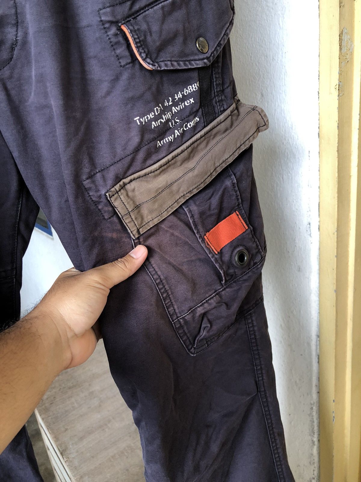 Avirex Vintage Avirex U.S Army Air Corps Distressed Cargo Pants Size US 38 / EU 54 - 8 Thumbnail