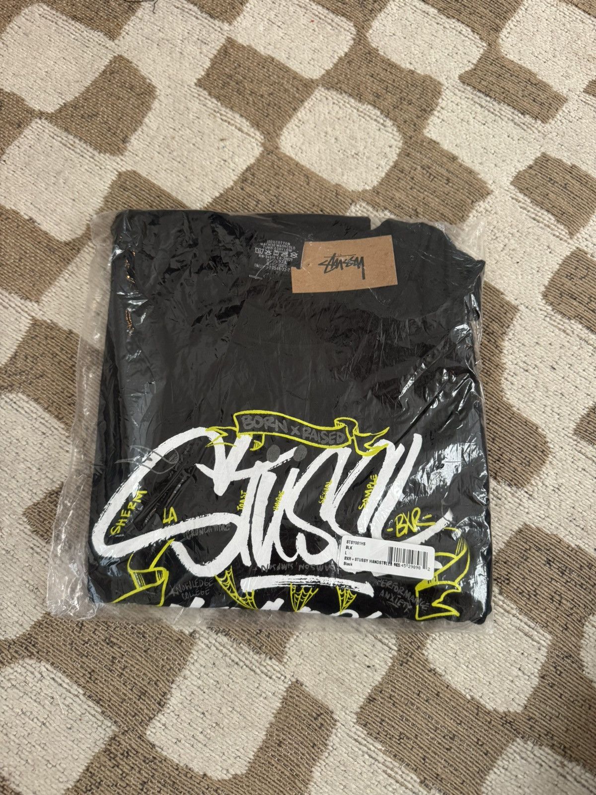 Born X Raised × Stussy Born x Raised & Stussy collab handwriting tee Size US L / EU 52-54 / 3 - 3 Thumbnail