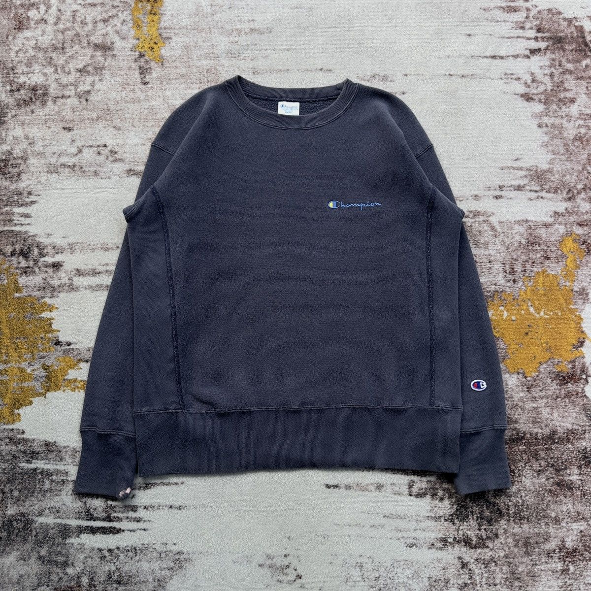 Champion VINTAGE CHAMPION REVERSE WEAVE EMBROIDED LOGO 90’s CREWNECK Size US S / EU 44-46 / 1 - 2 Thumbnail