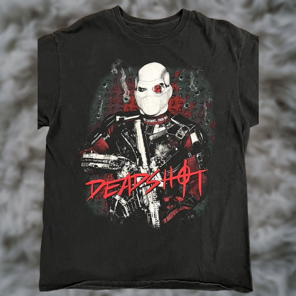 DC Comics DC Comics Suicide Squad Deadshot T-Shirt Adult Large Black Graphic Print Size US L / EU 52-54 / 3 - 1 Thumbnail