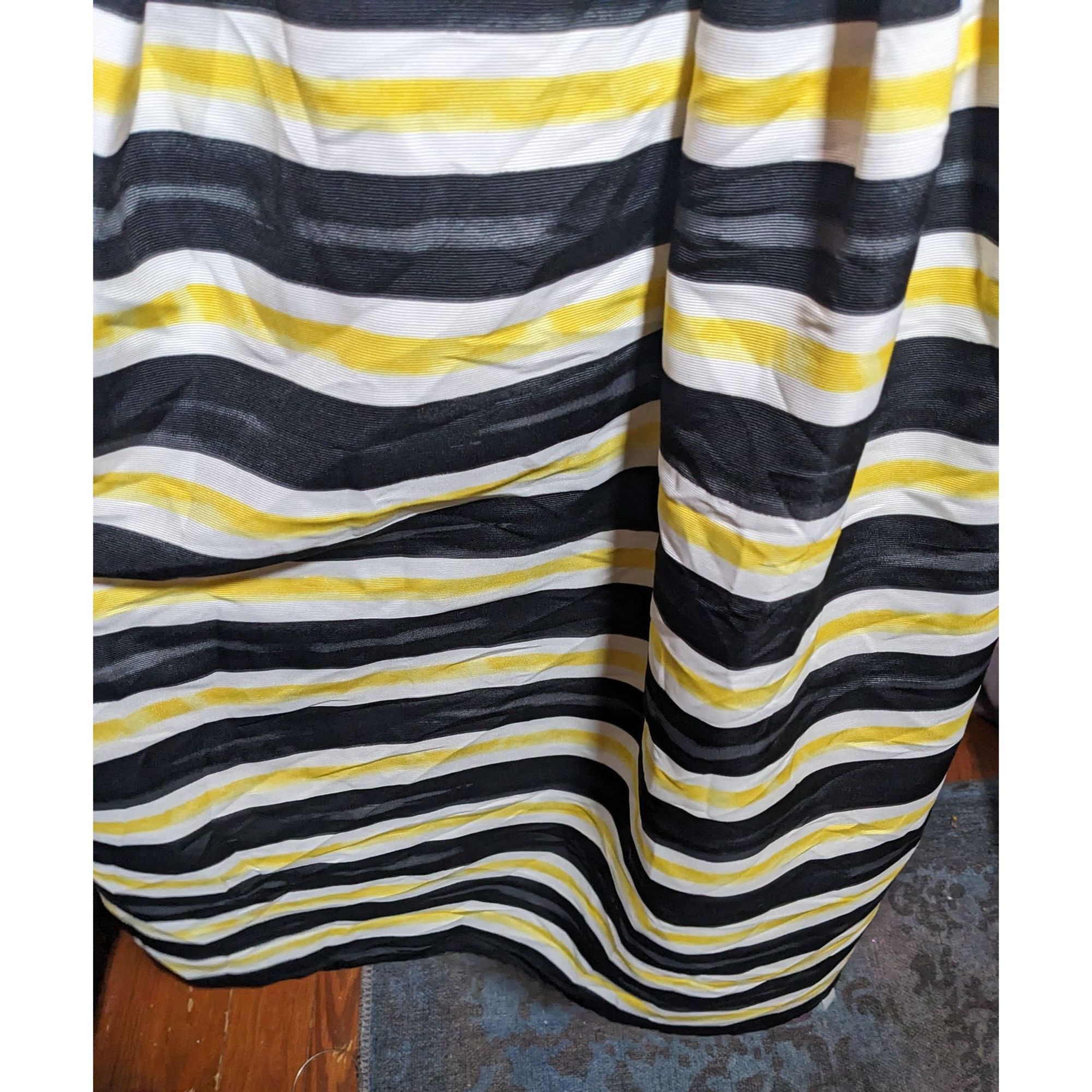 Other Eva Mendes For New York & Company Black And Yellow Striped S Size 34" / US 12 / IT 48 - 6 Thumbnail