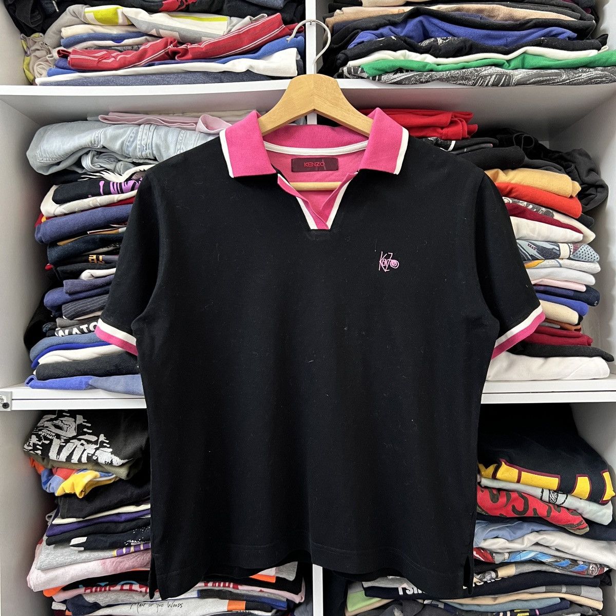 Japanese Brand × Kenzo × Vintage KENZO WOMEN POLO TEE Size XS / US 0-2 / IT 36-38 - 2 Thumbnail