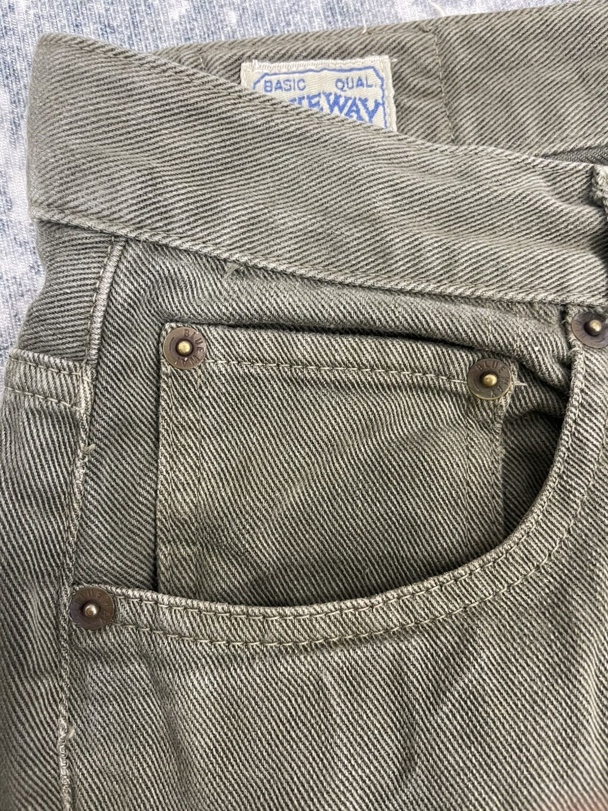 Vintage VINTAGE BLUE WAY JEANS Size US 30 / EU 46 - 5 Thumbnail