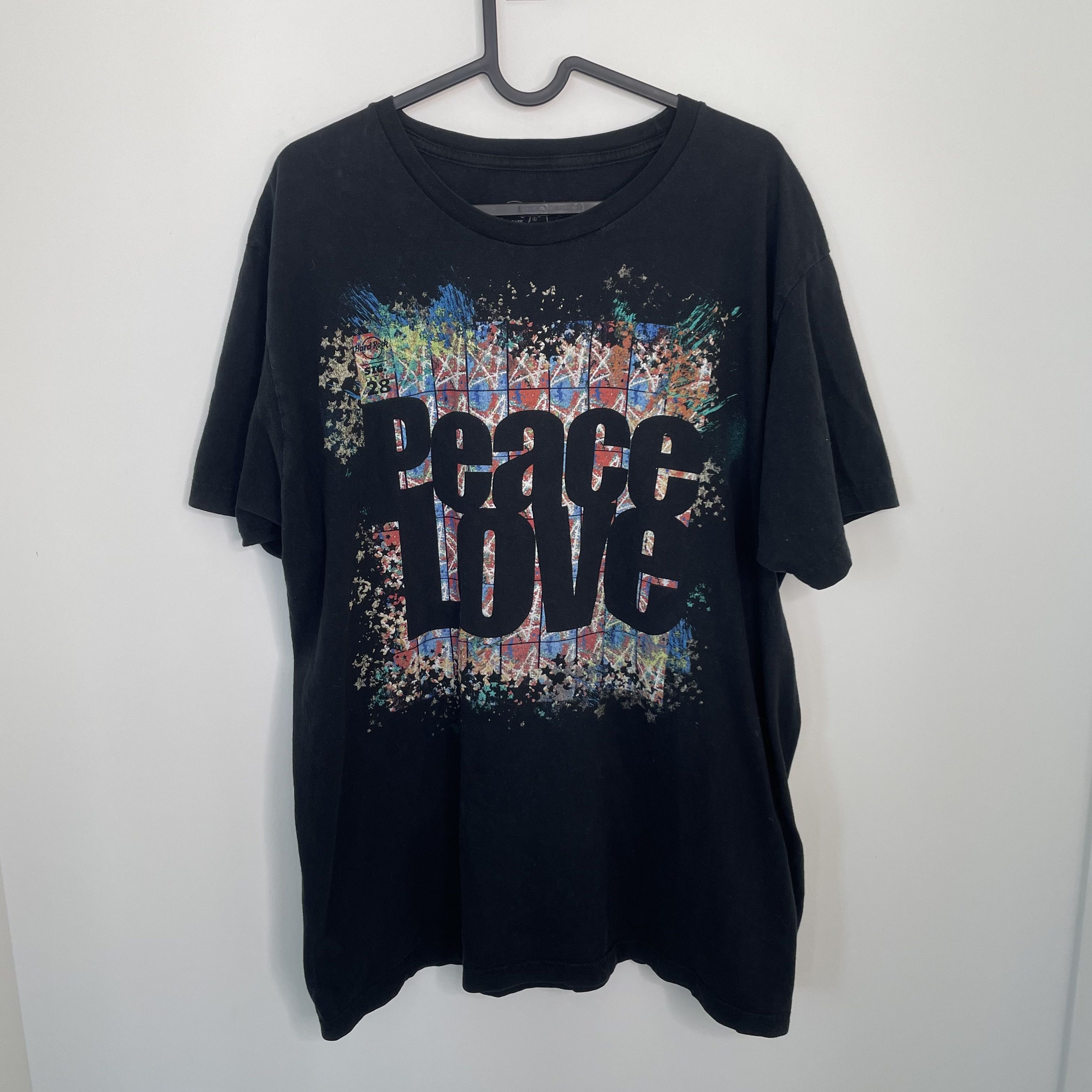 Hard Rock Cafe Hard Rock Cafe Ringo Starr Peace Love T-Shirt Black L Size US L / EU 52-54 / 3 - 1 Thumbnail