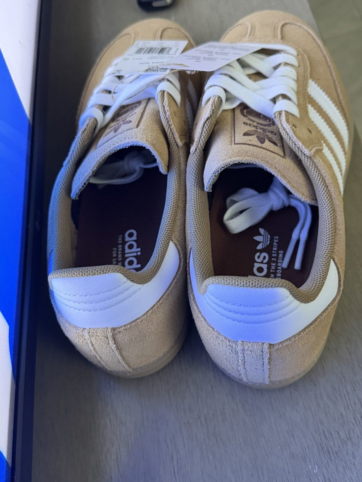 Adidas Size 10 - adidas Samba ADV Cardboard White gum Size US 10 / EU 43 - 6 Thumbnail