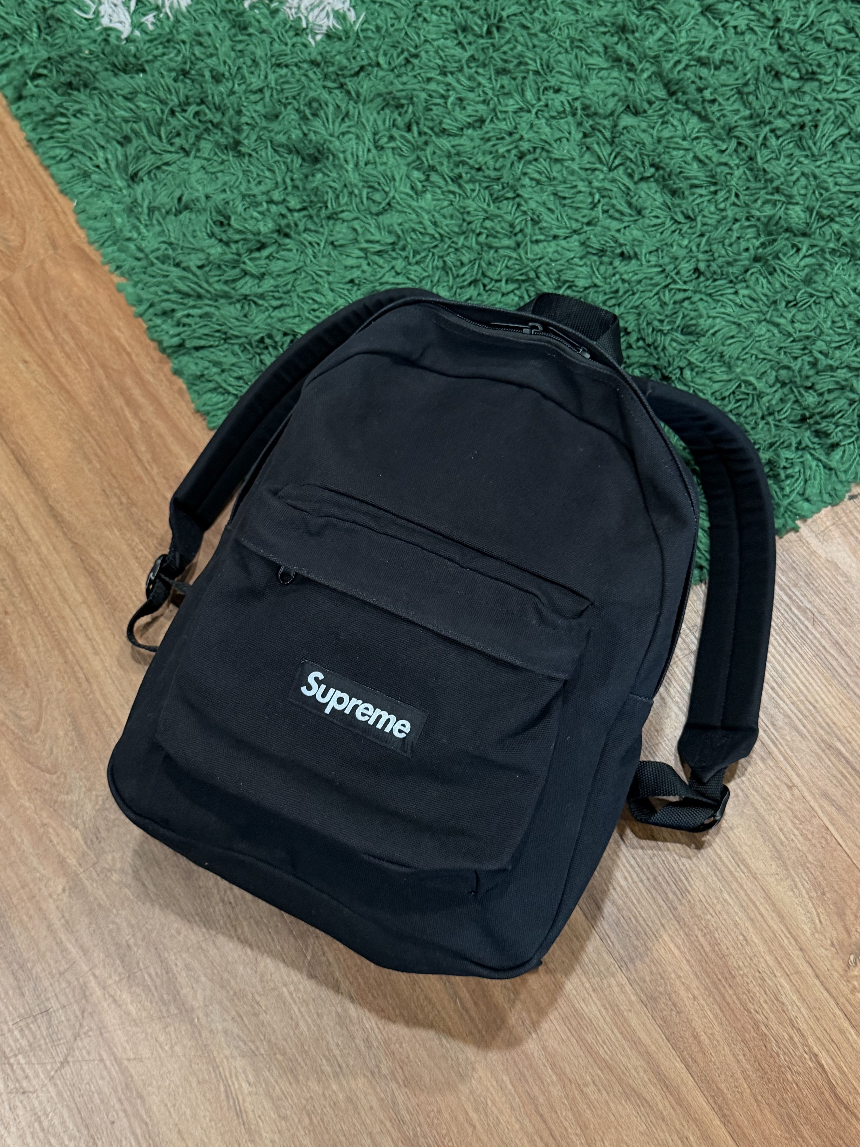 B.B. Simon × Supreme Supreme B.B. Simon Studded Denim Backpack in