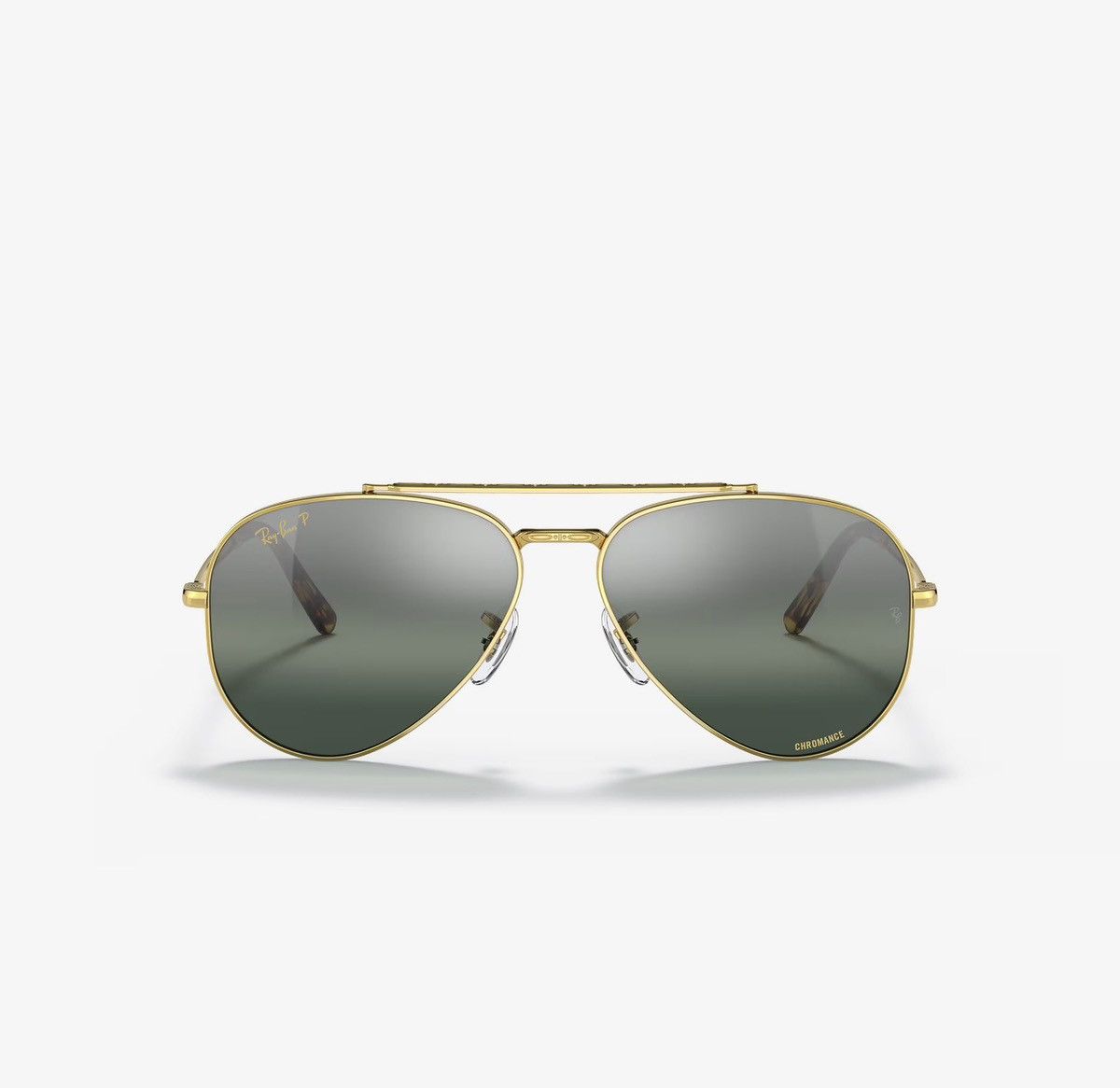 RayBan Ray Ban Aviators RB3625 New Aviators Polarized Chromance Size ONE SIZE - 22 Thumbnail