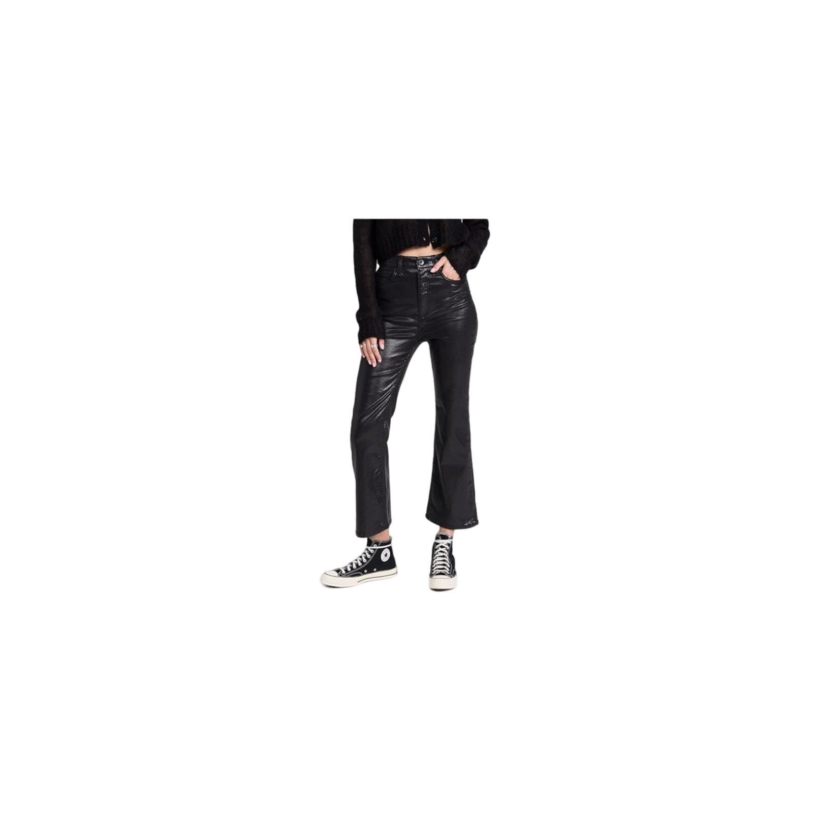 Rag & Bone RAG & BONE CASEY HIGH-RISE ANKLEFLARE COATED JEANS Size 29 Size 29" - 1 Thumbnail