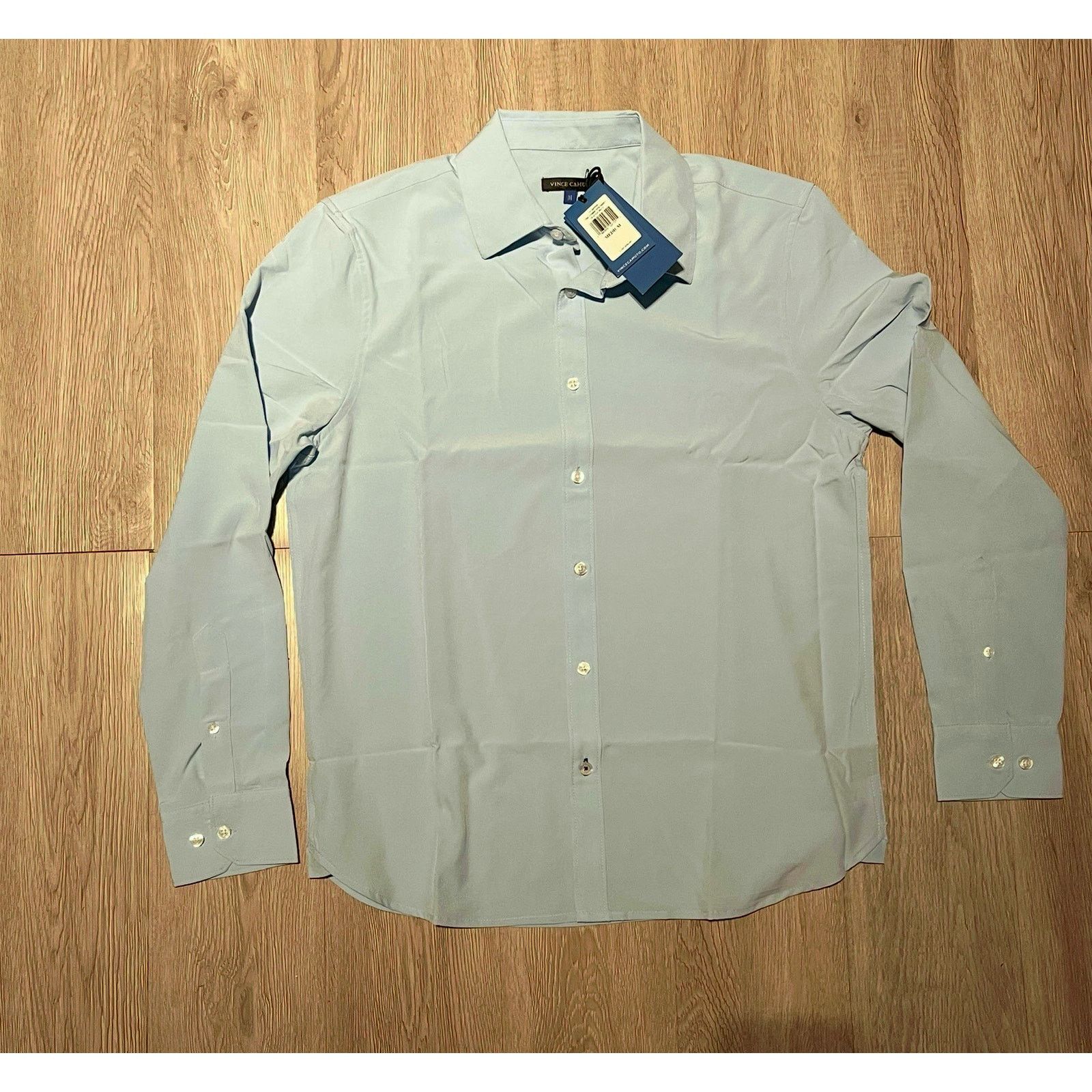 Vince Camuto Vince Camuto - The Commuter Shirt / Glacial blue / M / NWT Size US M / EU 48-50 / 2 - 2 Thumbnail