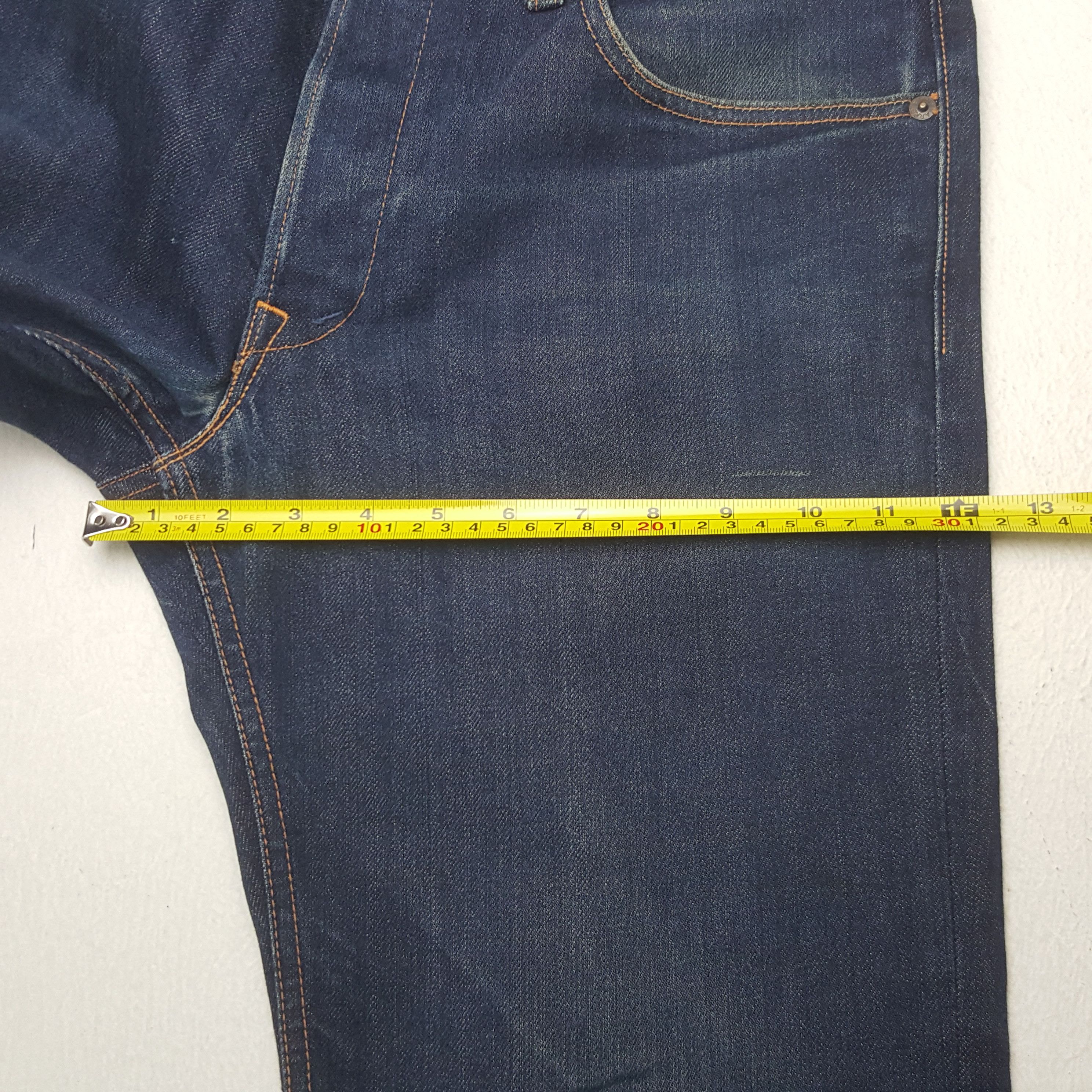 HOLLYWOOD RANCH MARKET Vintage HRM Hollywood Ranch Market Japan Denim RR9 Size US 31 - 12 Thumbnail