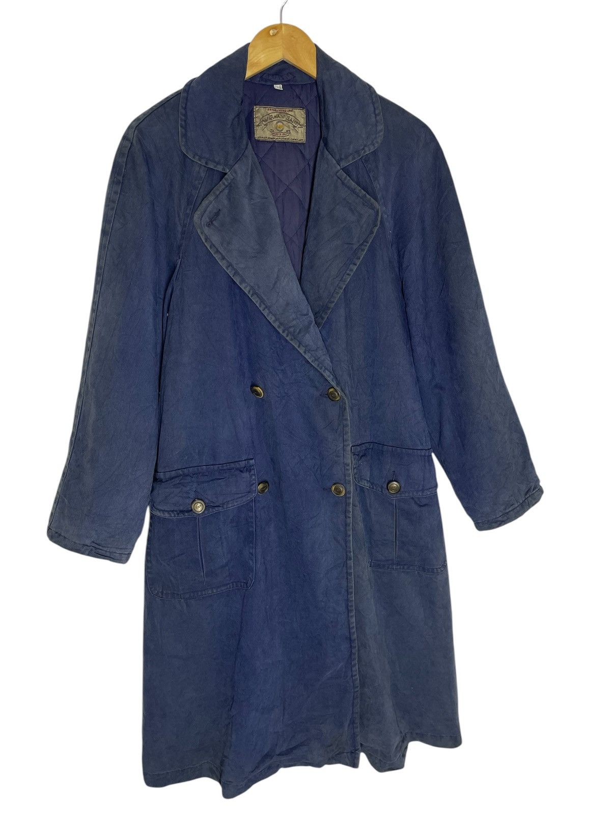 Giorgio Armani TRUE VINTAGE ARMANI JEANS TRENCH COAT GEORGIO ARMANI ITALY Size US L / EU 52-54 / 3 - 1 Thumbnail