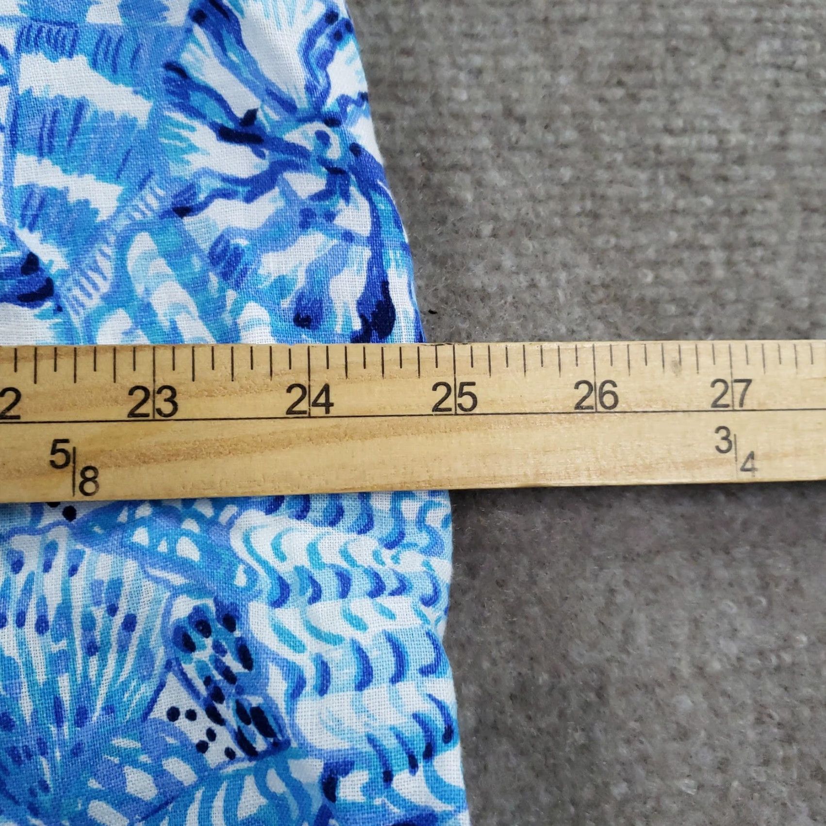 Lilly Pulitzer Lilly Pulitzer Jaydan Linen Dress Womens M Amalfi Blue Seashell 012797 Sundress Shift Sleeveless Geometric Beach Casual Travel Linen 100% Size M / US 6-8 / IT 42-44 - 4 Thumbnail