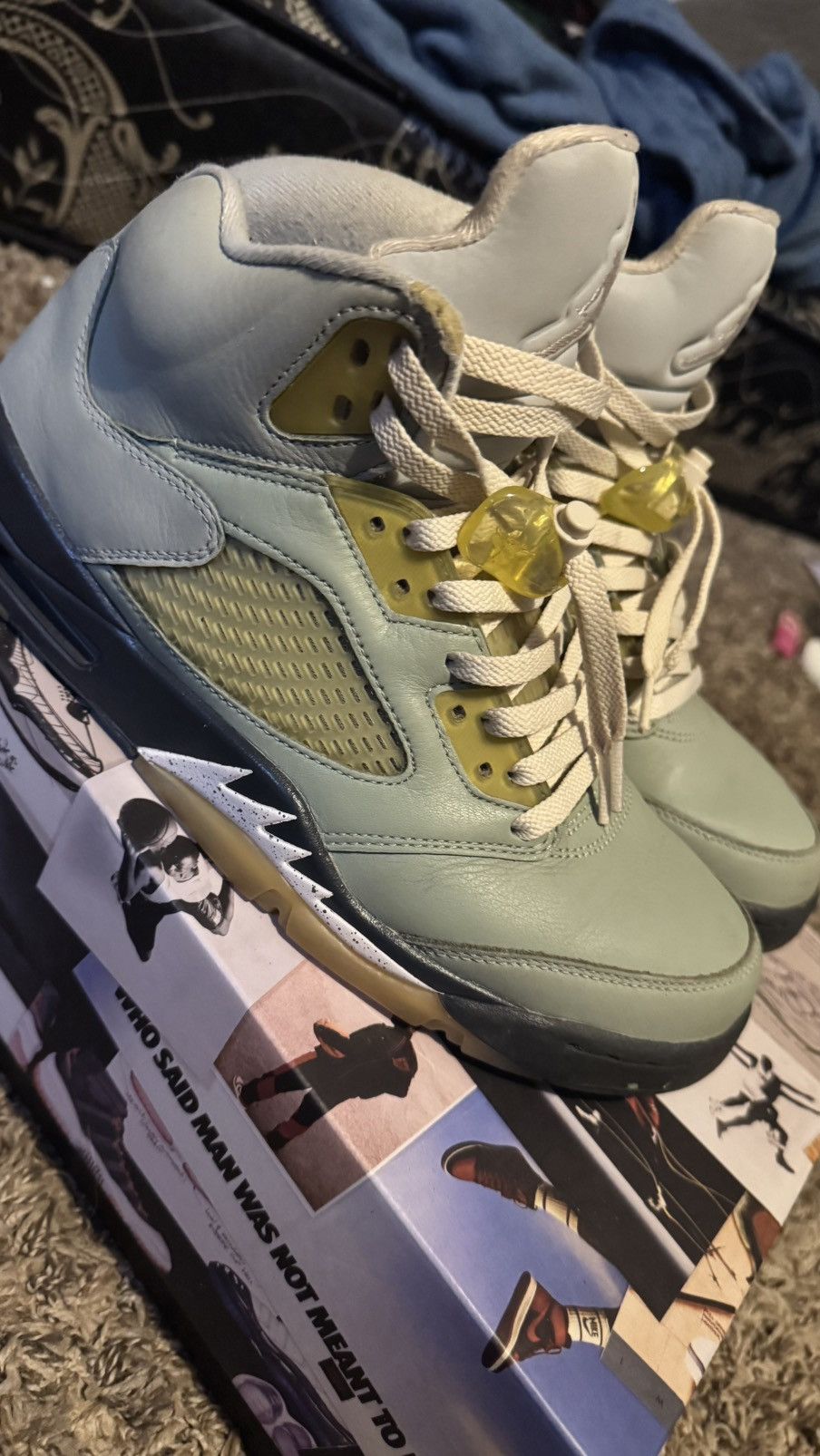 Jordan Brand Air Jordan 5 Retro 'Jade Horizon' Size US 9.5 / EU 42-43 - 3 Thumbnail