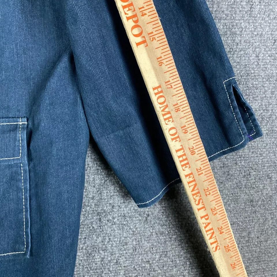 Other RQT Jacket Women's 24W Cotton Blend Blue Long Sleeve Adults Size 4XL / US 24-26 - 6 Thumbnail