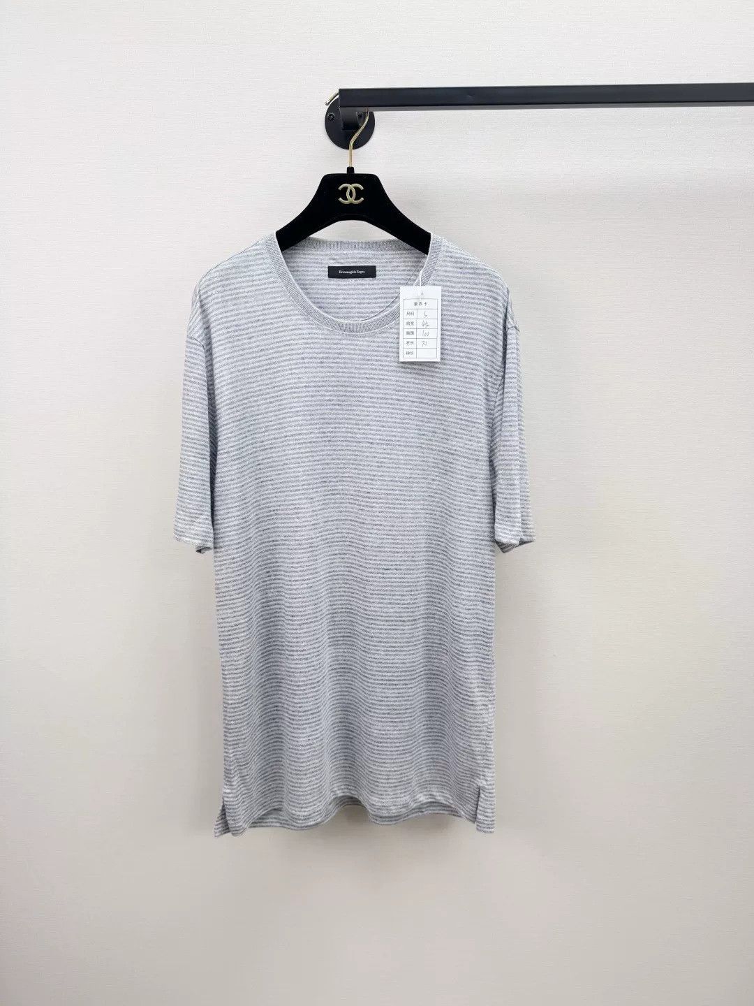 Ermenegildo Zegna Ermenegildo Zegna Short Sleeve Top Size US S / EU 44-46 / 1 - 1 Thumbnail