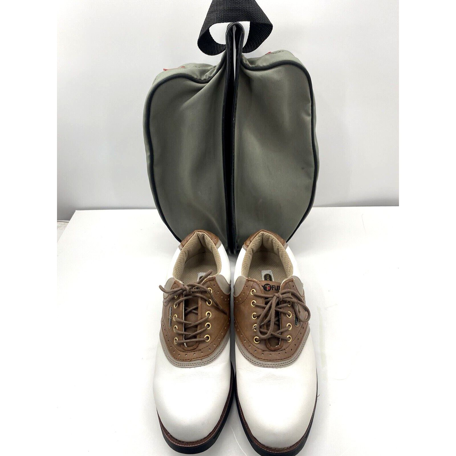 TOP FLITE Doral Golf Shoes Men's Size 11 With Carrying Bag