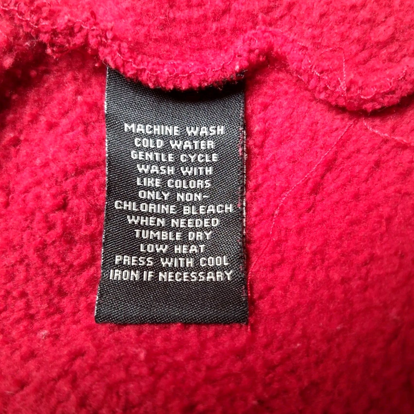 Vintage VINTAGE Ralph Lauren Polo Jeans Sweatshirt Men L Red 1/4 Zip Hoodie Pullover Nautical Preppy Retro Denim Knit Embroidred Stripe Pattern Used Size US L / EU 52-54 / 3 - 7 Thumbnail