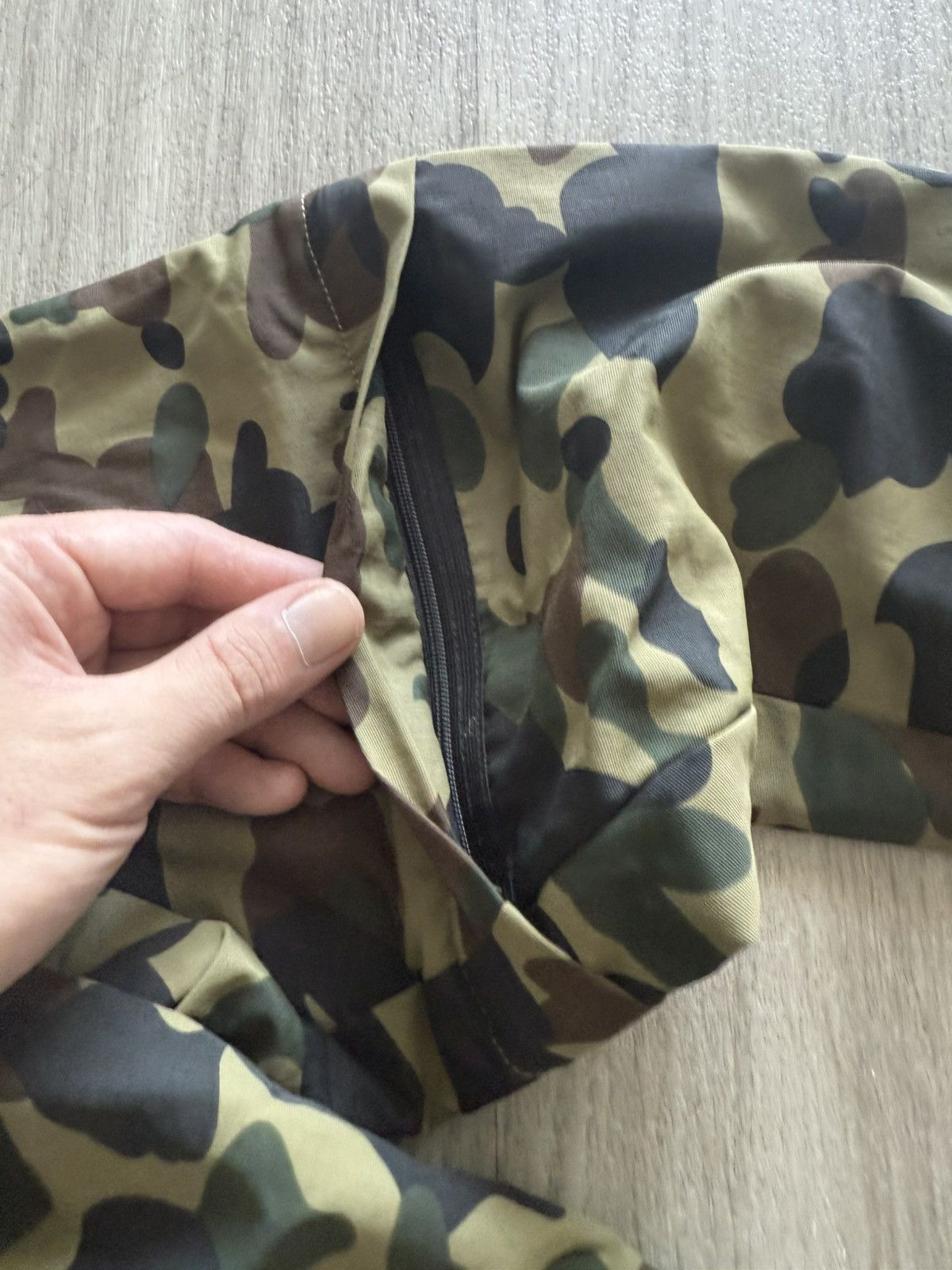 Bape Bape first camo windbreaker jacket Size US M / EU 48-50 / 2 - 5 Thumbnail