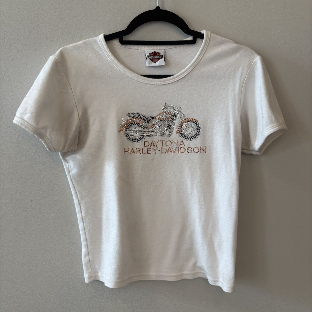 Harley Davidson Harley Davidson Bling Daytona Vintage Tee Size M / US 6-8 / IT 42-44 - 1 Thumbnail