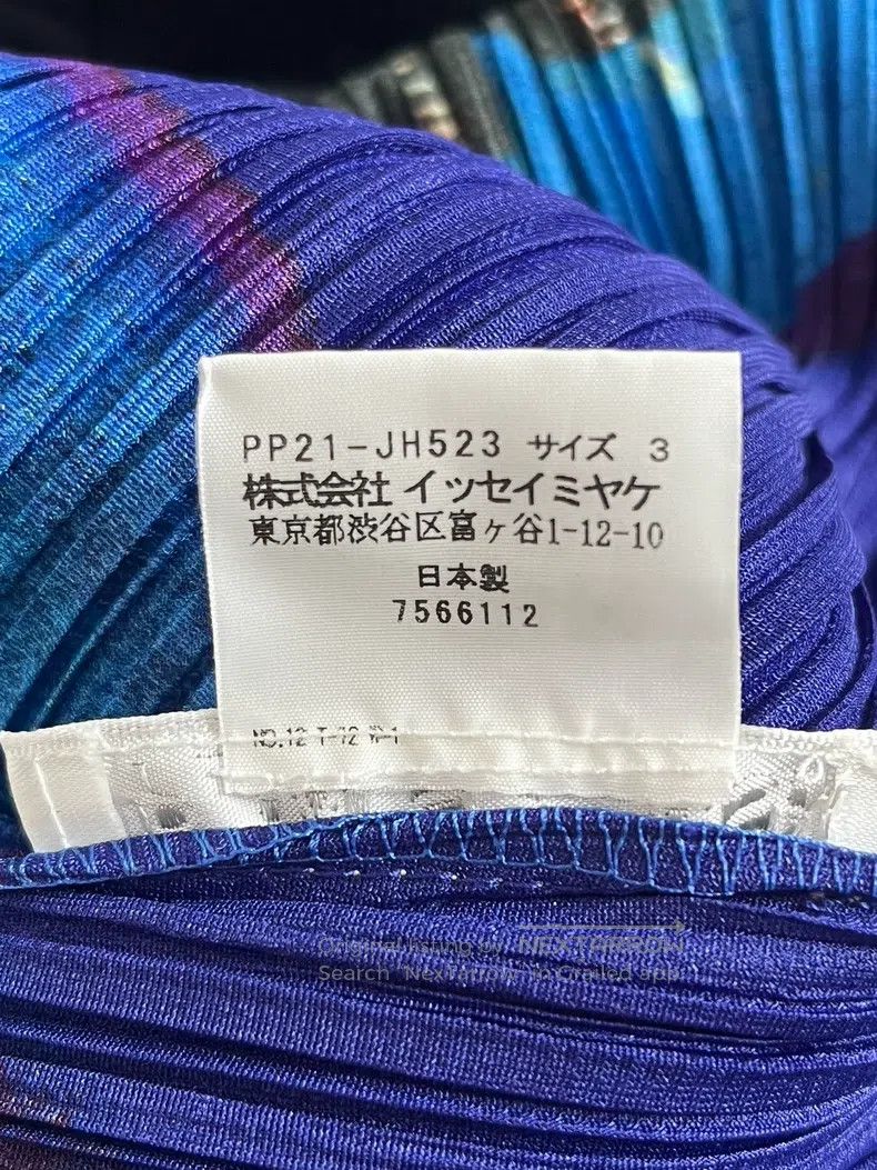 Issey Miyake Issey Miyake Blue Dress Size L / US 10 / IT 46 - 4 Thumbnail