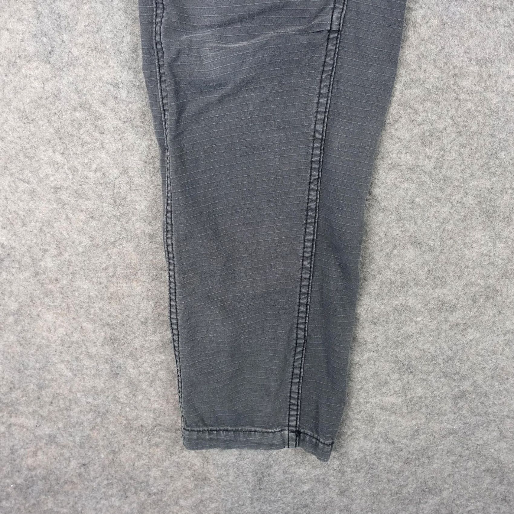 Free People Free People Pants Womens 6 Gray Tapered Cargo Pockets Casual Work Wear Size 28" / US 6 / IT 42 - 7 Thumbnail