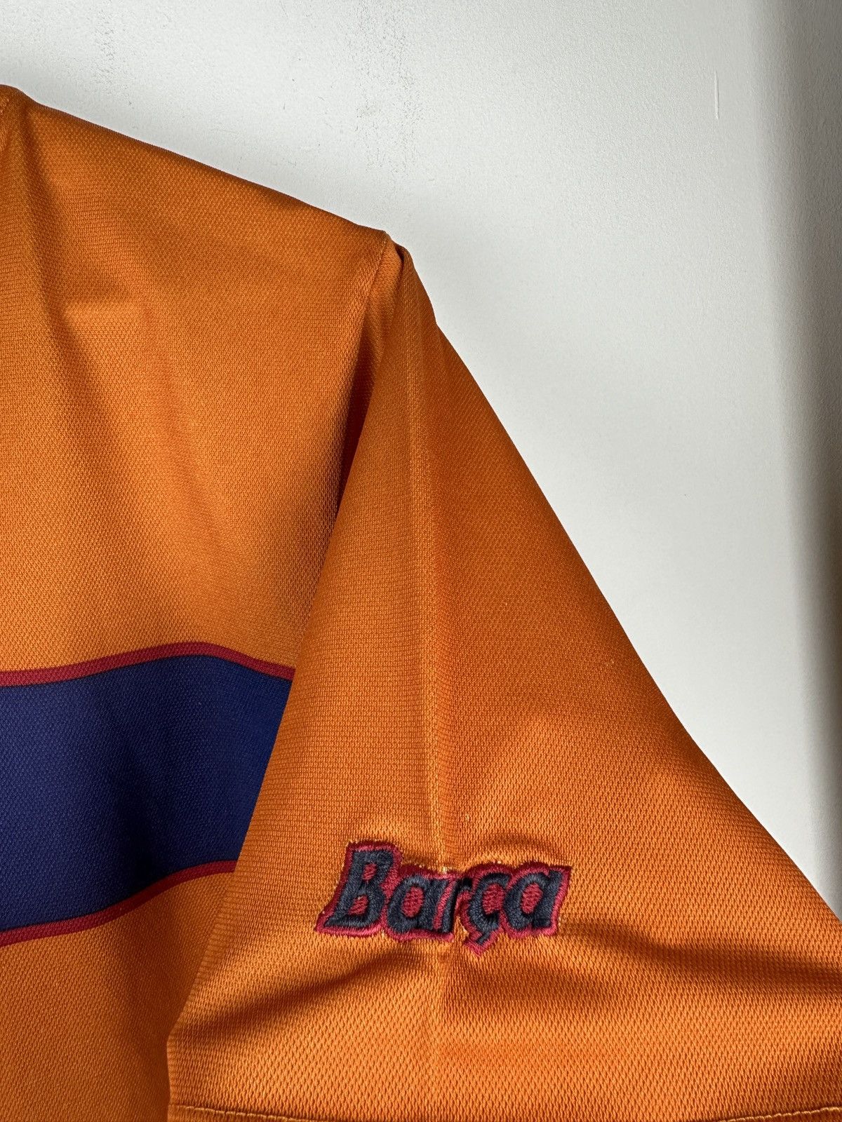 Nike Barcelona 1998 Away Soccer Jersey Football Shirt Size US S / EU 44-46 / 1 - 5 Thumbnail
