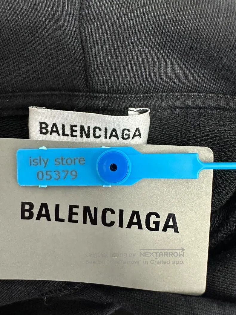 Balenciaga Balenciaga Coca-Cola Wave Print Hooded Casual Sweatshirt Size US S / EU 44-46 / 1 - 4 Thumbnail