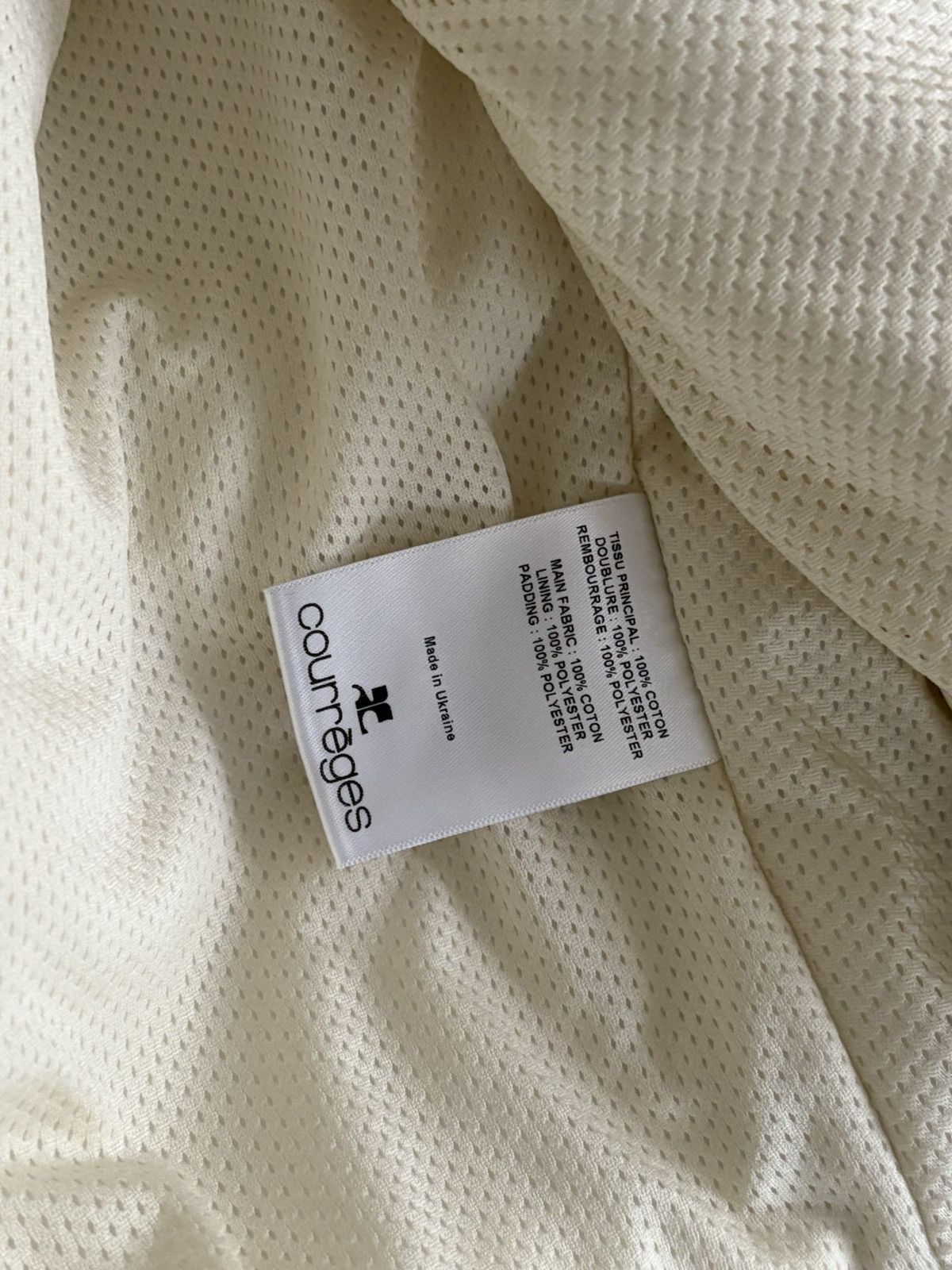 Courreges Racer Padded Cotton Moto Jacket Size US S / EU 44-46 / 1 - 4 Thumbnail