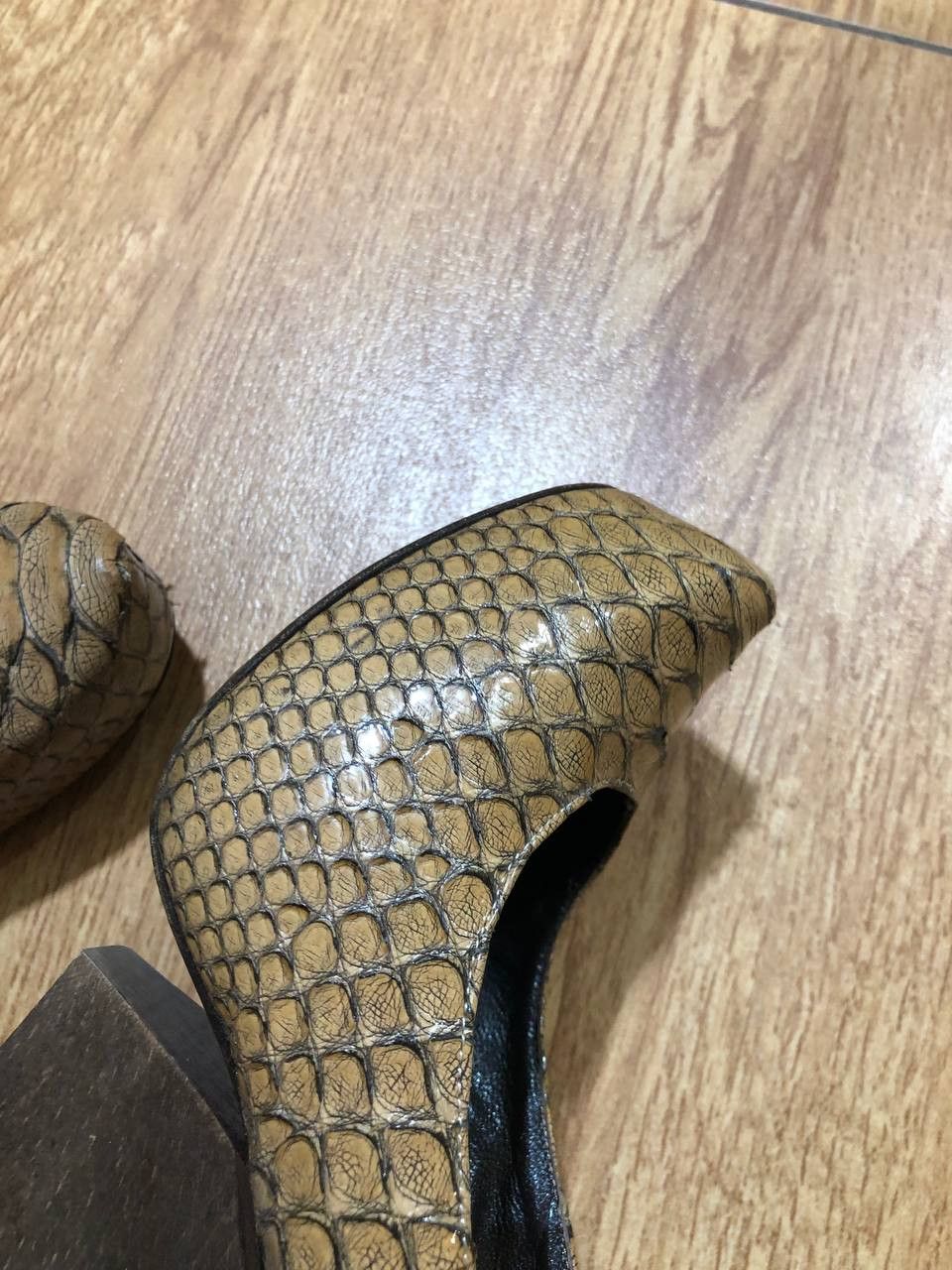 Vintage Gianmarco Lorenzi Women Very Rare Model Sexy Heels Size US 7.5 / IT 37.5 - 11 Thumbnail