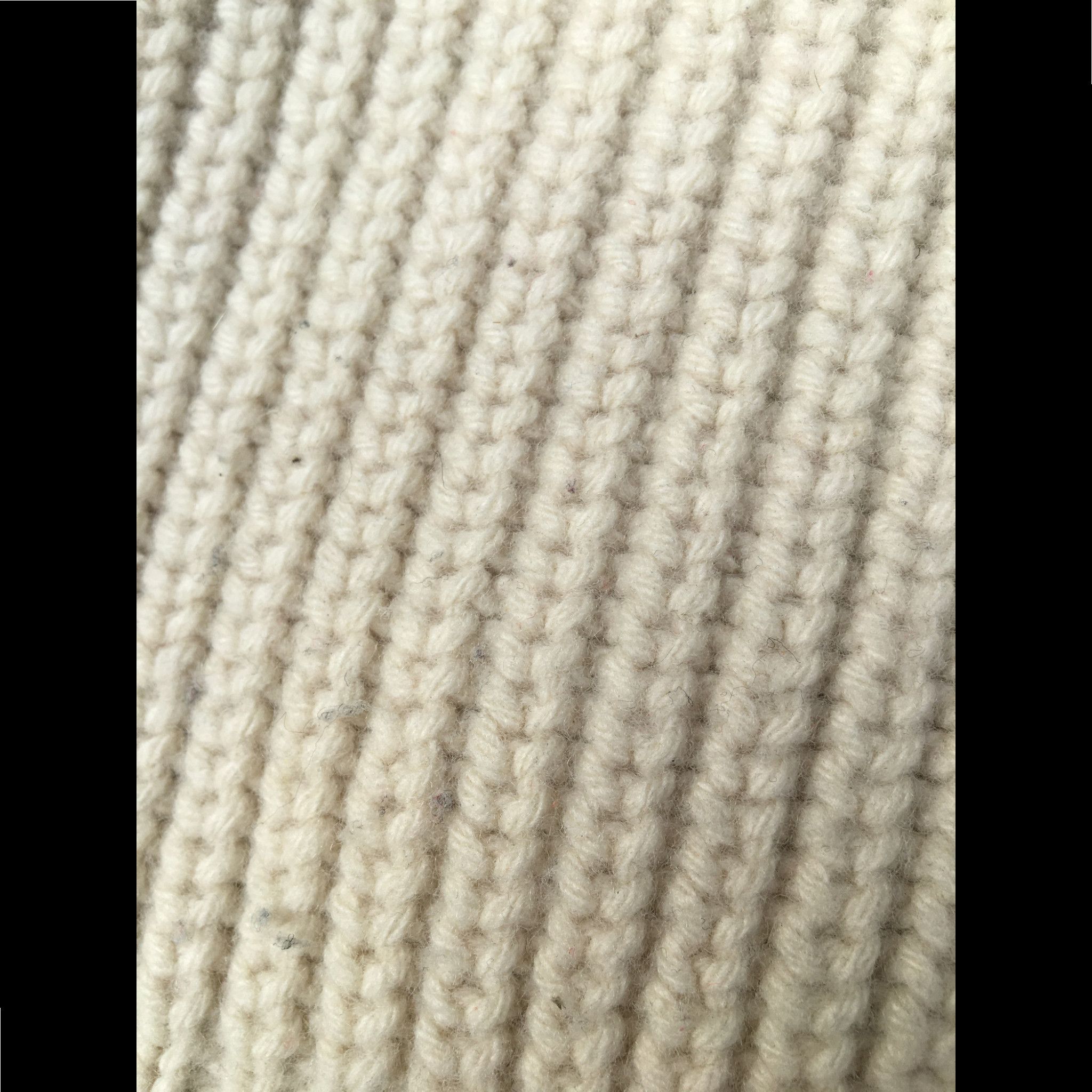 Acne Studios Acne Studios Miles - Cream Wool Chunky Knit Sweater 2013 Size XS / US 0-2 / IT 36-38 - 7 Thumbnail