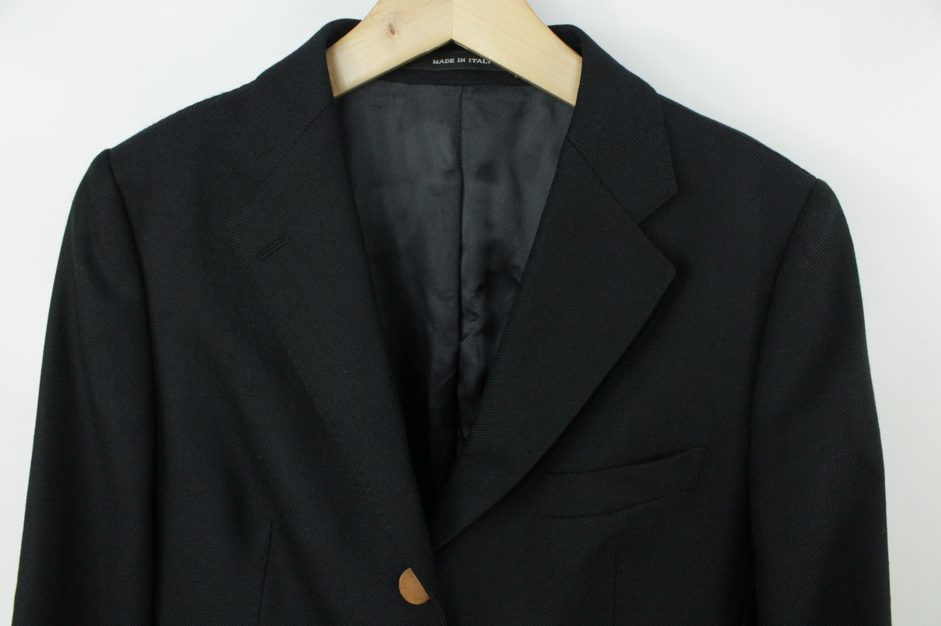 Tagliatore Tagliatore Women's Merinos Wool Elbow Patch Blazer Jacket Size L / US 10 / IT 46 - 2 Thumbnail