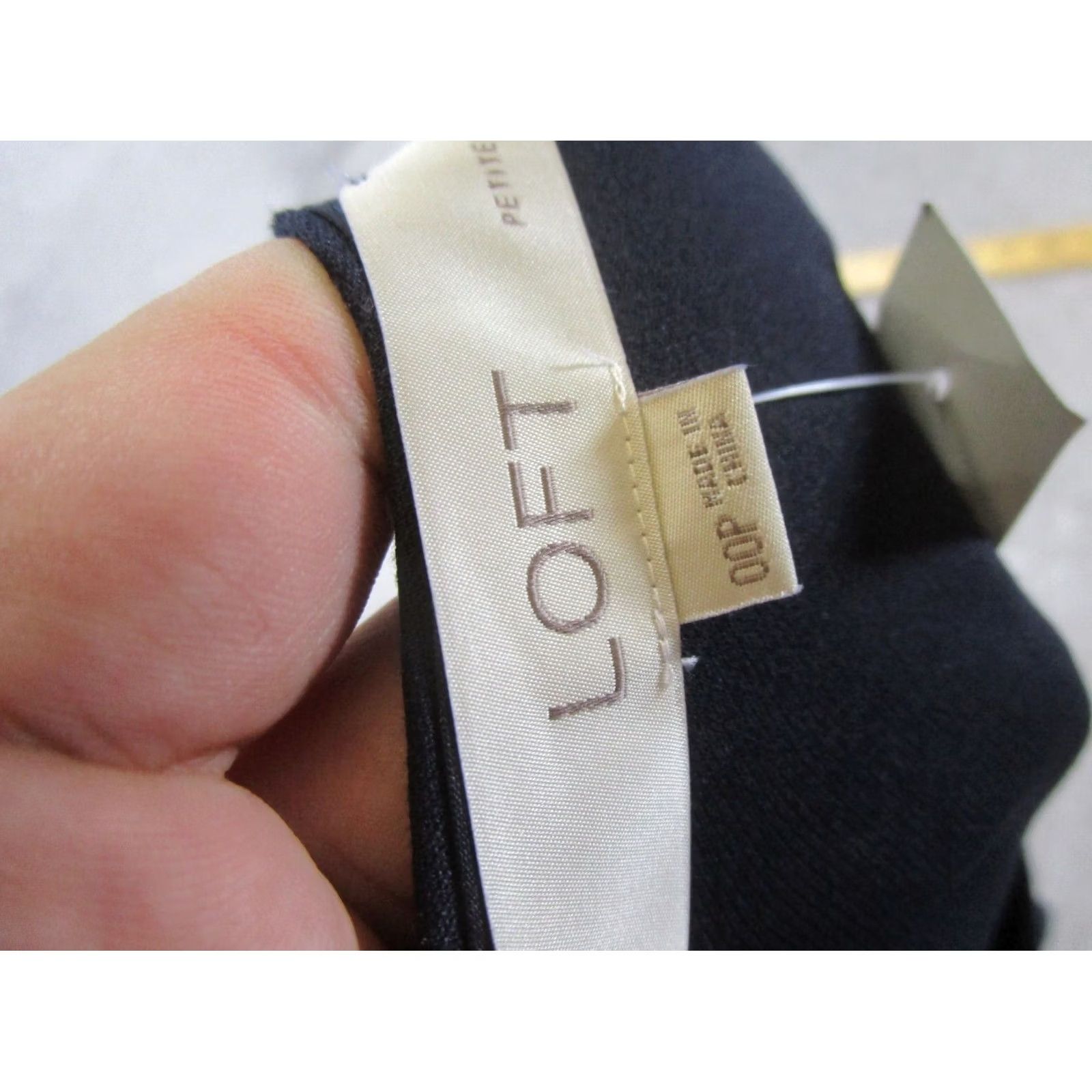 Loft LOFT Blue Cotton Sleeveless Mini Dress Womens 00P Petite Casual Short 00P Womens Ballet Shirt? Size XXS / US 00 / IT 34 - 7 Thumbnail