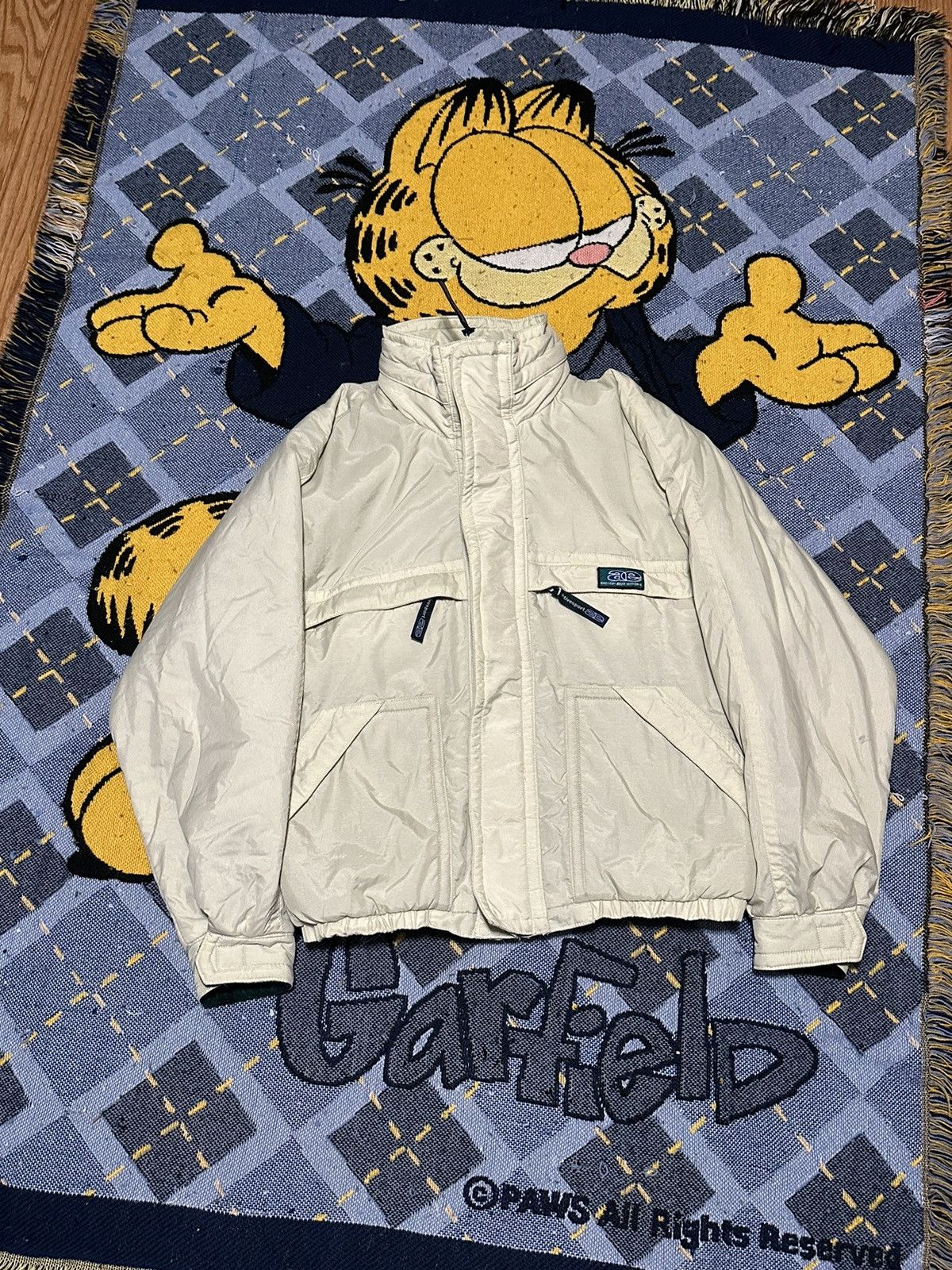 American Eagle Outfitters Vintage 90s American Eagle Activesport Bomber Jacket Size US S / EU 44-46 / 1 - 1 Thumbnail