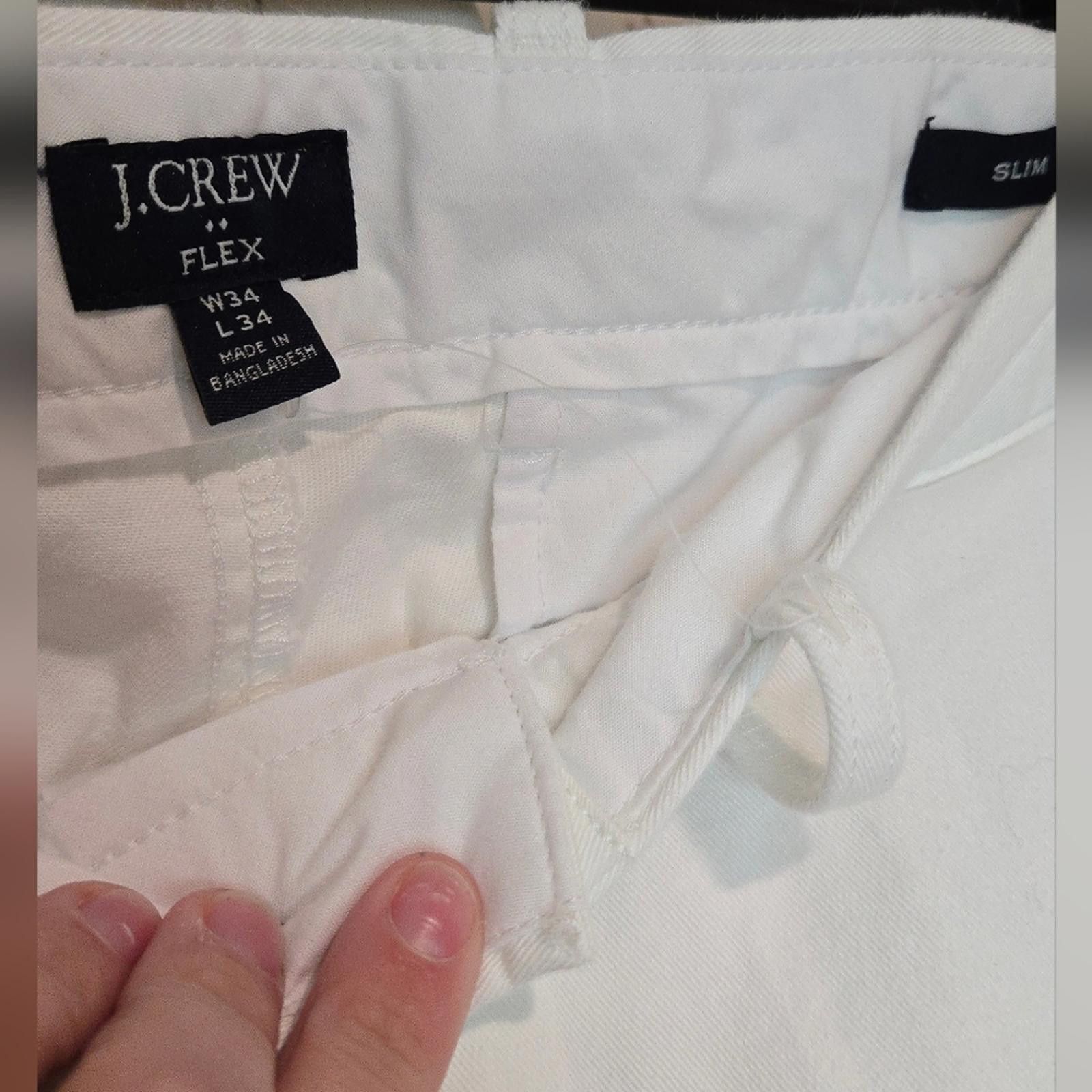 J.Crew J Crew Slim-Fit Flex Chino Pant Size US 34 / EU 50 - 5 Thumbnail