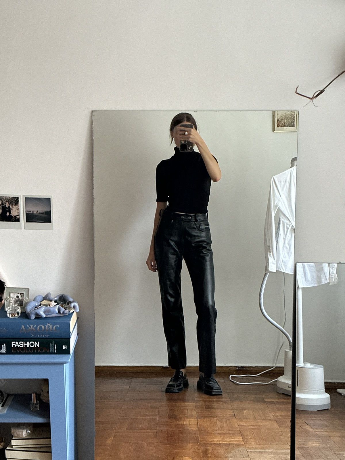 Vintage Real leather pants Akito sizeS 28 Size 28" / US 6 / IT 42 - 9 Thumbnail