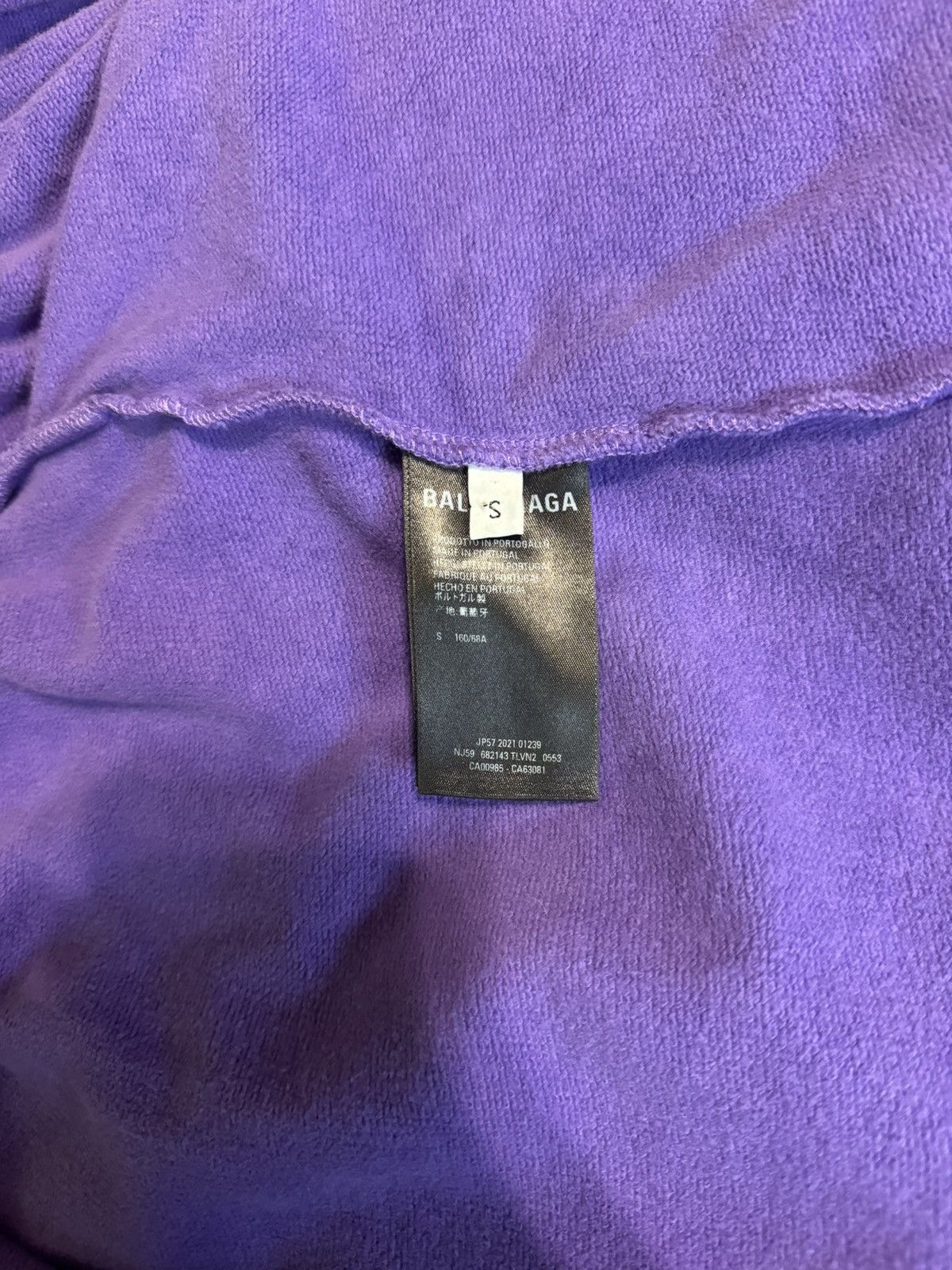 Balenciaga Balenciaga Wrinkled Wide Leg Sweatpants Size US 32 / EU 48 - 5 Thumbnail