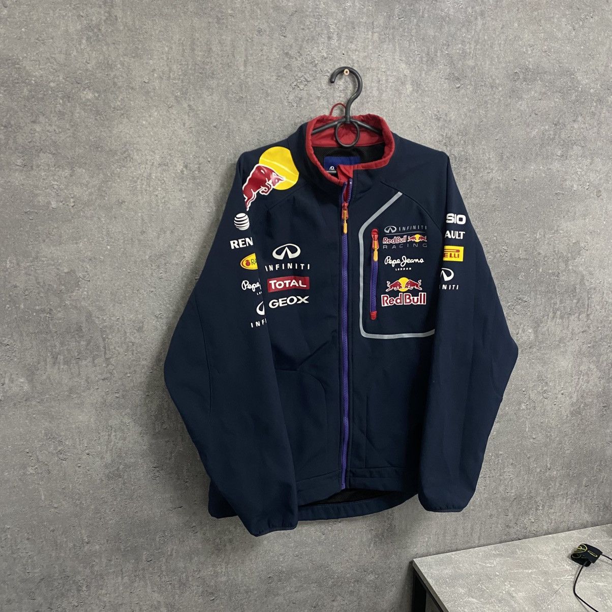 Pepe Jeans Vintage Racing Jacket Red Bull Infinity Pepe Jeans SoftShell Size US L / EU 52-54 / 3 - 3 Thumbnail