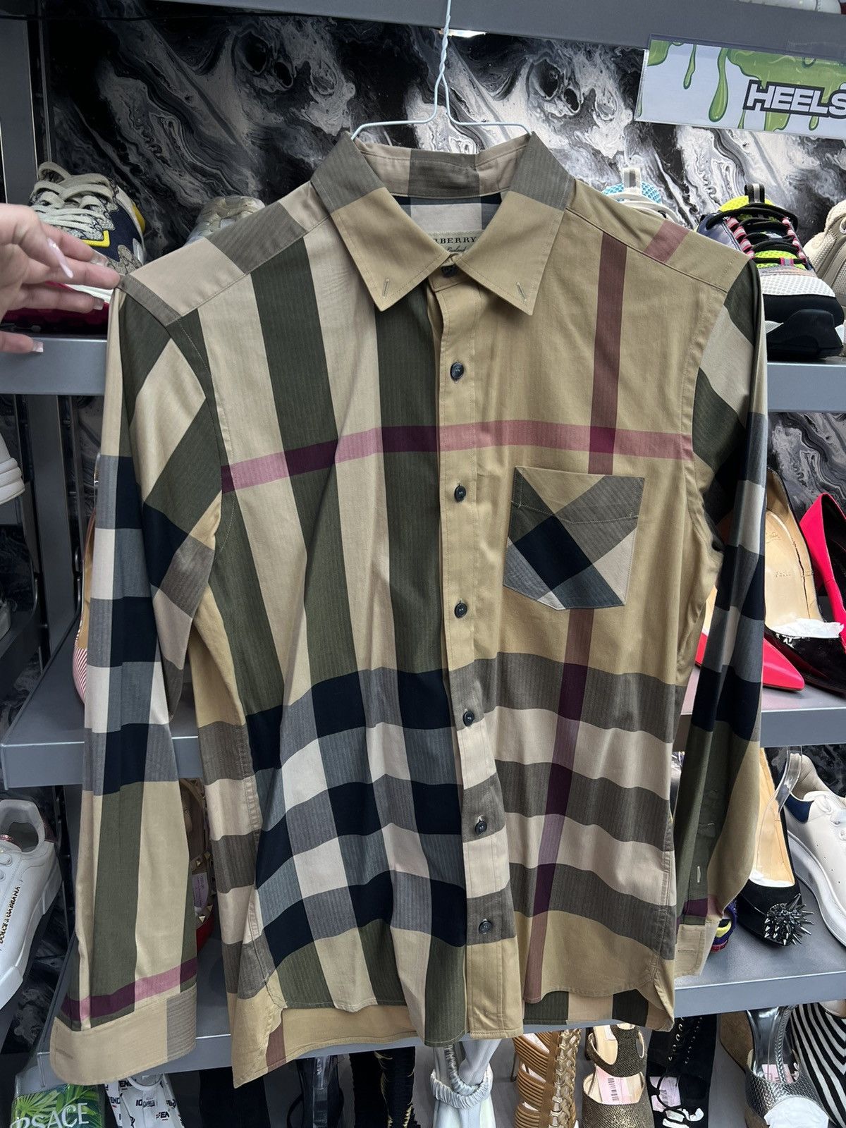 Burberry Burberry Button Down Long Sleeve Size US S / EU 44-46 / 1 - 1 Thumbnail