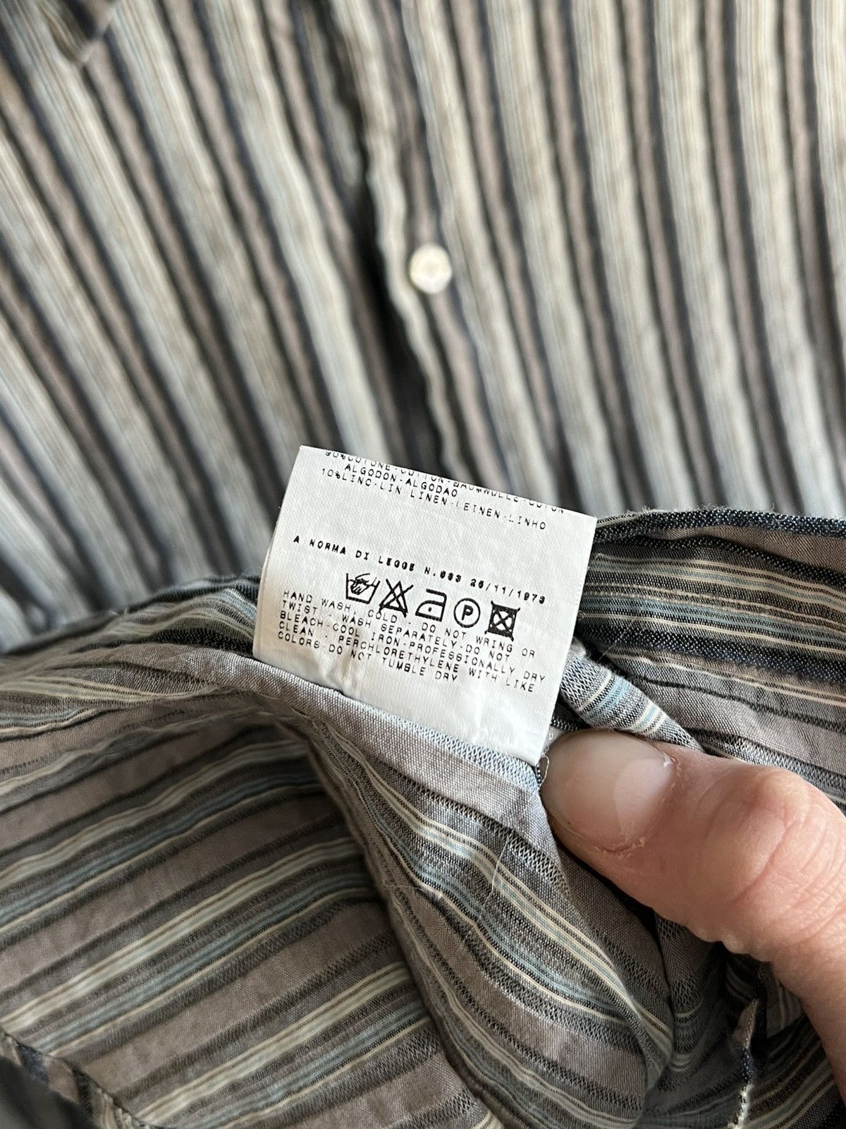 Just Cavalli Just Cavalli Stripped Dress Shirt Size XL / US 12-14 / IT 48-50 - 12 Thumbnail