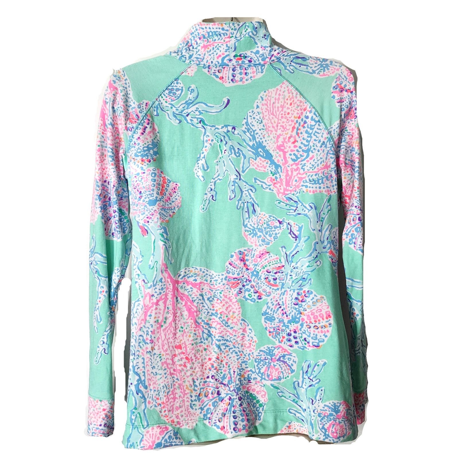 Lilly Pulitzer Lilly Pulitzer Jellyfish Half Zip Pullover Sweatshirt S Size S / US 4 / IT 40 - 7 Thumbnail