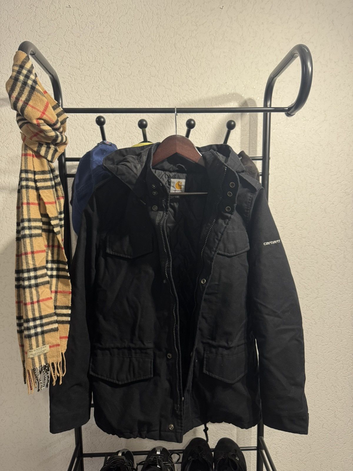 Carhartt Carhartt W’Hickman Coat Parka In Black Size M / US 6-8 / IT 42-44 - 2 Thumbnail