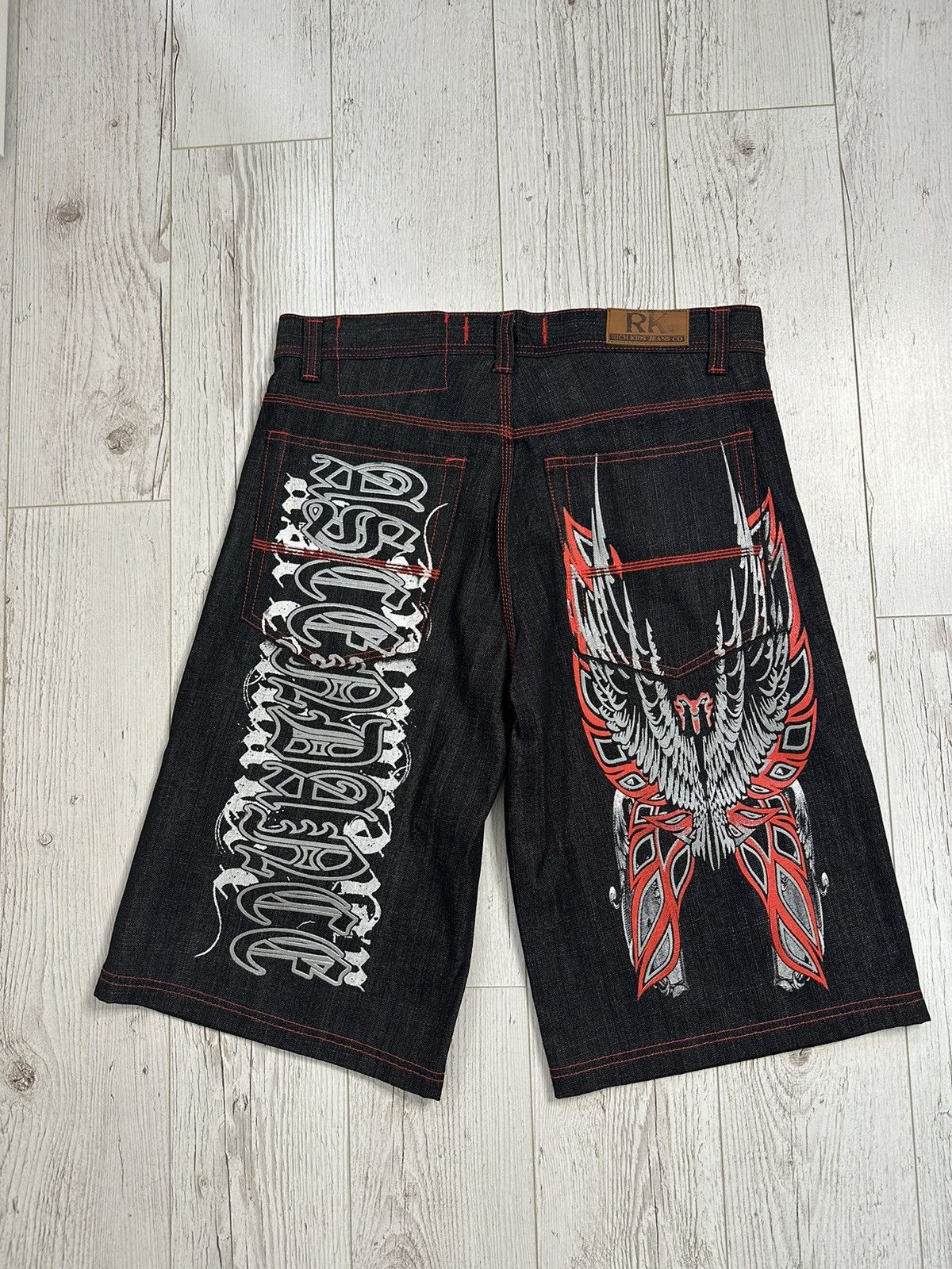 Designer Vintage jorts Rich Kids opium shorts Size US 36 / EU 52 - 2 Thumbnail