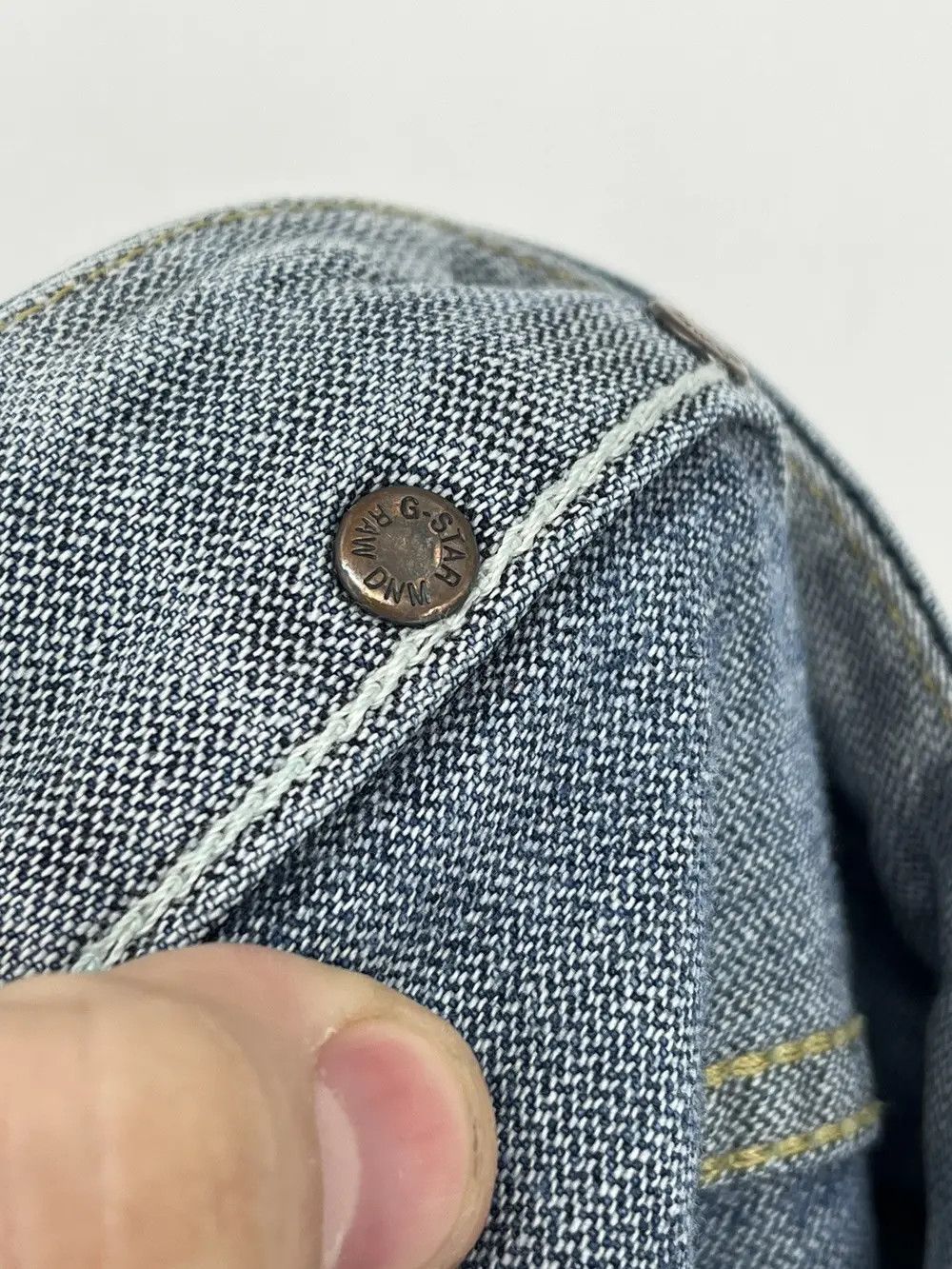 G-Star × Vintage Vintage G star Raw Denim Avant Garde Pants jeans Rick style Size US 34 / EU 50 - 10 Thumbnail