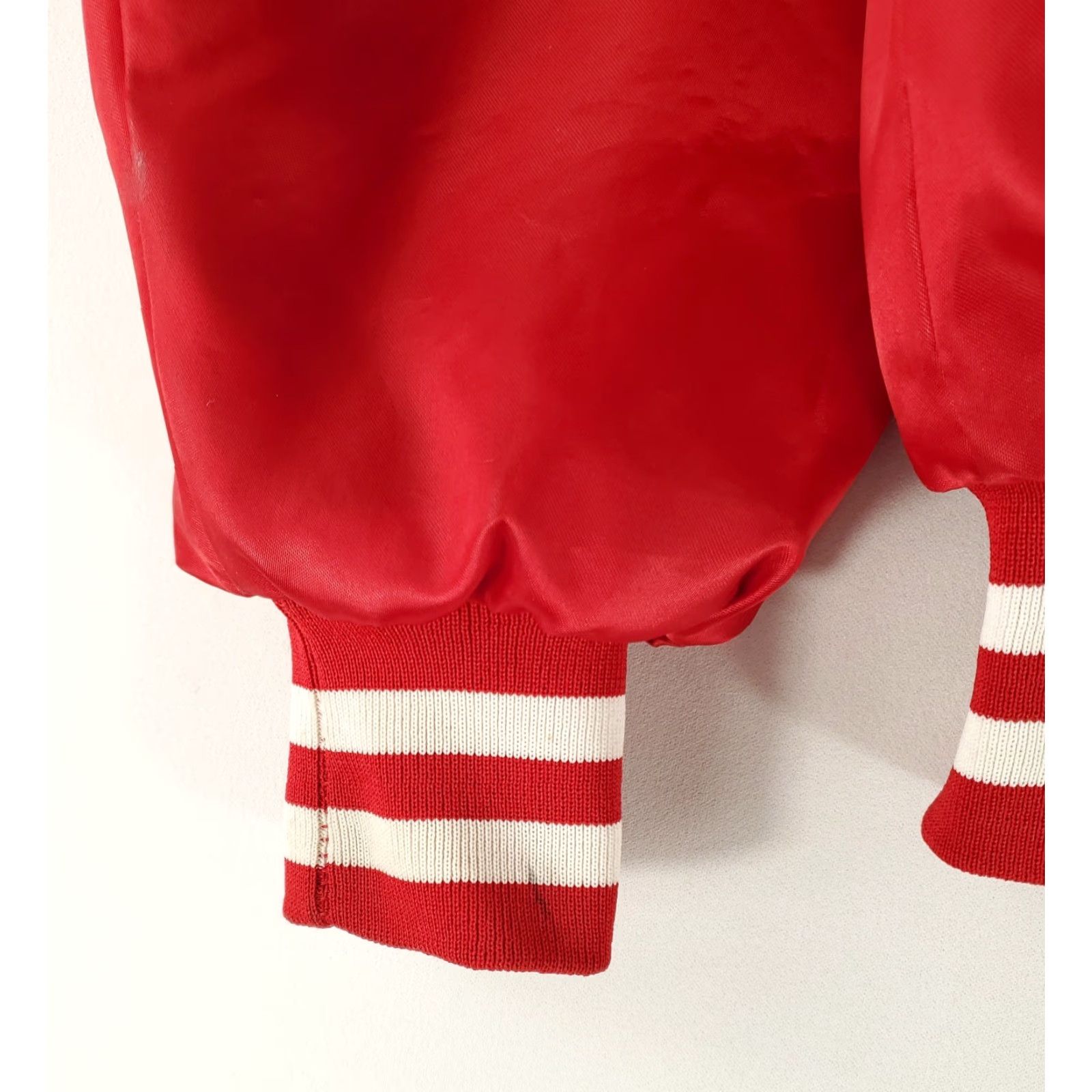 Dunbrooke VINTAGE Dunbrooke Pla-Jac Satin Bomber Jacket Red HiBoy Drive-In Made USA Mens XXL Jacket Size US XXL / EU 58 / 5 - 6 Thumbnail