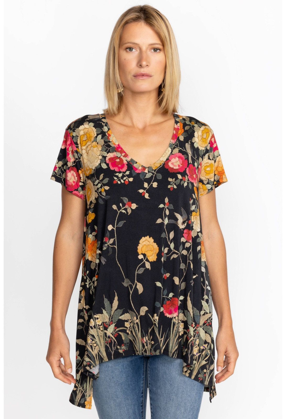 Johnny Was Johnny Was Graceful Drape Tunic Asymmetrical M S Size M / US 6-8 / IT 42-44 - 9 Thumbnail