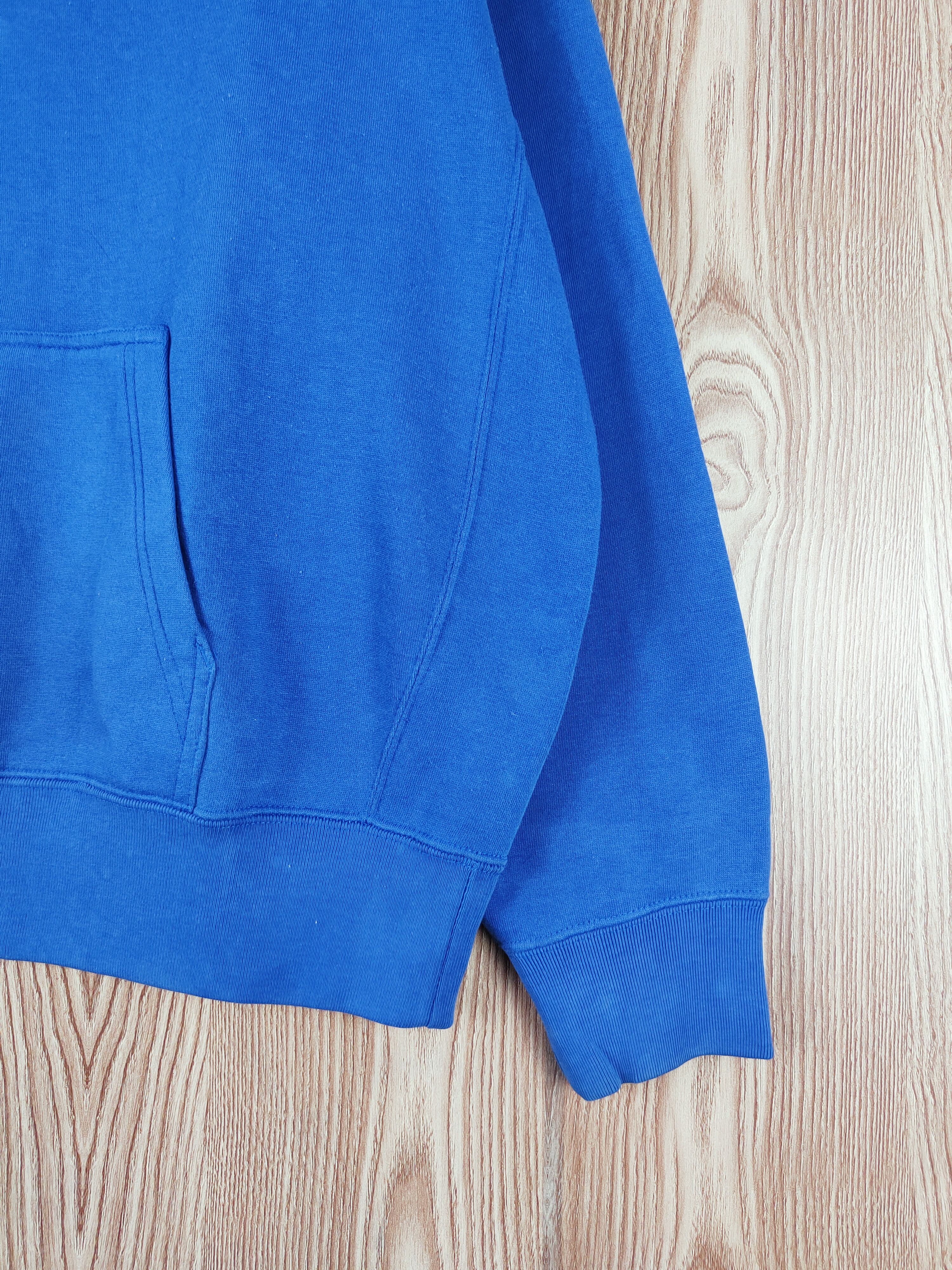 Japanese Brand × Vintage Vintage 💥 United Athle Blue Hoodie Sweatshirts Size US XL / EU 56 / 4 - 6 Thumbnail