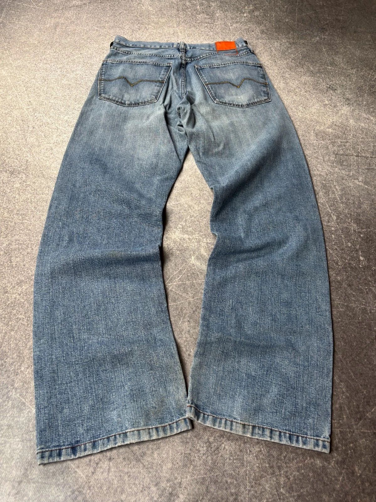 Hugo Boss Vintage Wide Leg Denim Jeans Baggy Skate Y2K Loose Fit | Grailed