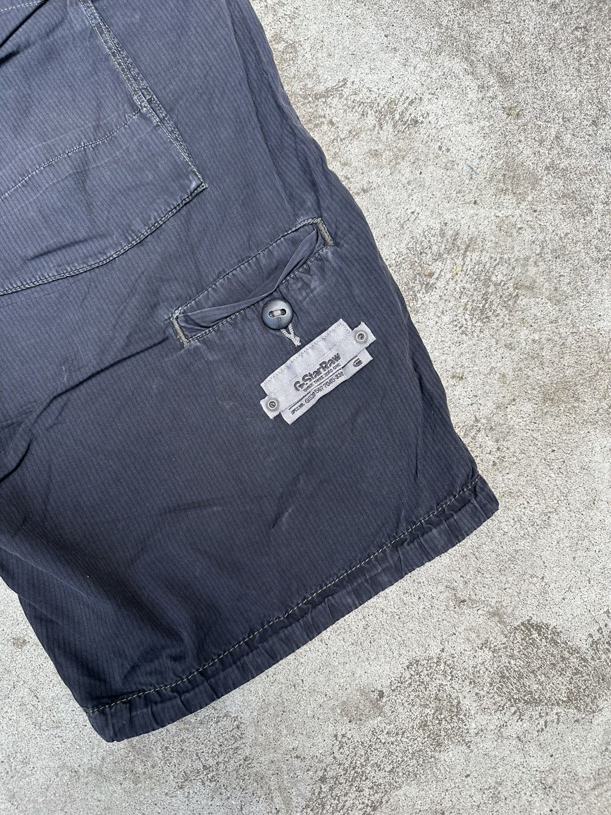 G-Star × Vintage Vintage G Star Raw Shorts Size US 36 / EU 52 - 5 Thumbnail