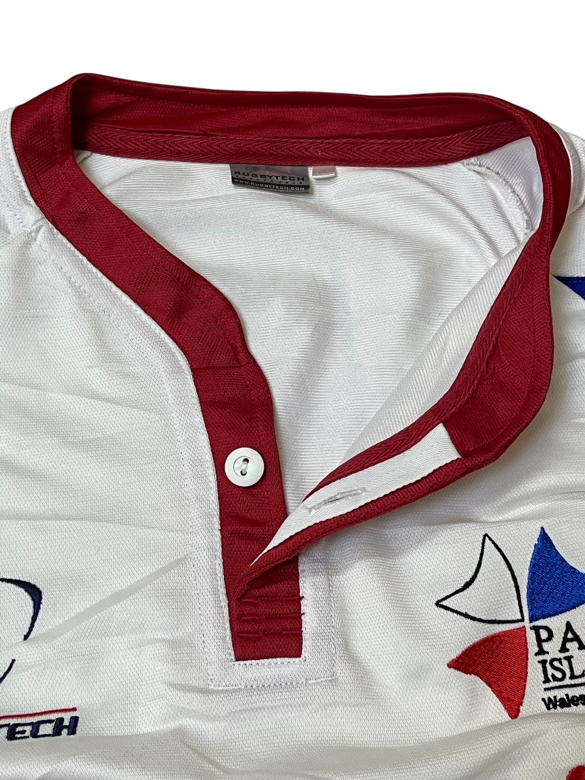 Canterbury of New Zealand VINTAGE Y2K PACIFIC ISLANDERS RUGBY UNION 2006 #9 JERSEY Size US XL / EU 56 / 4 - 7 Thumbnail